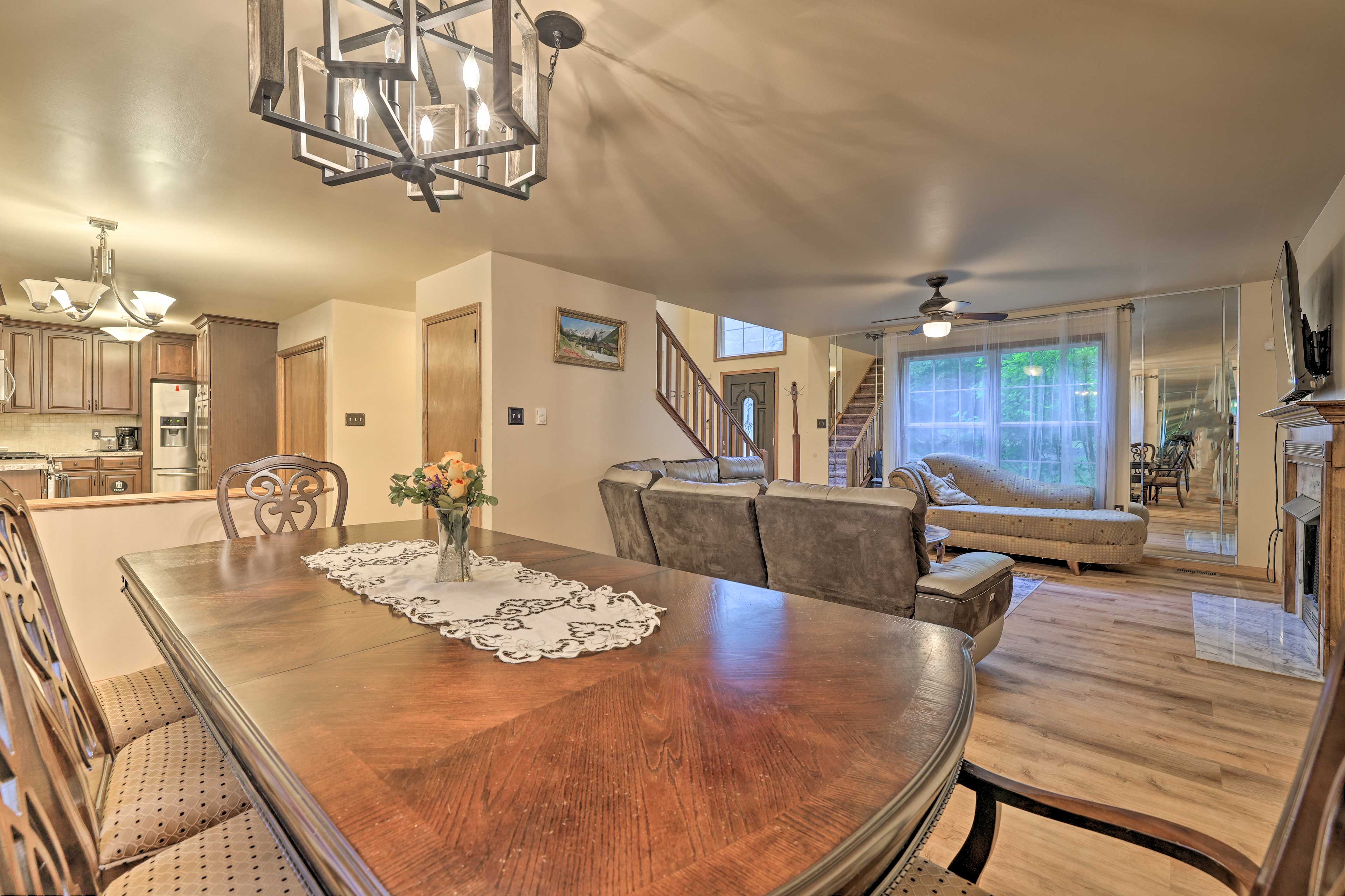 Dining Space | Open Living Floor