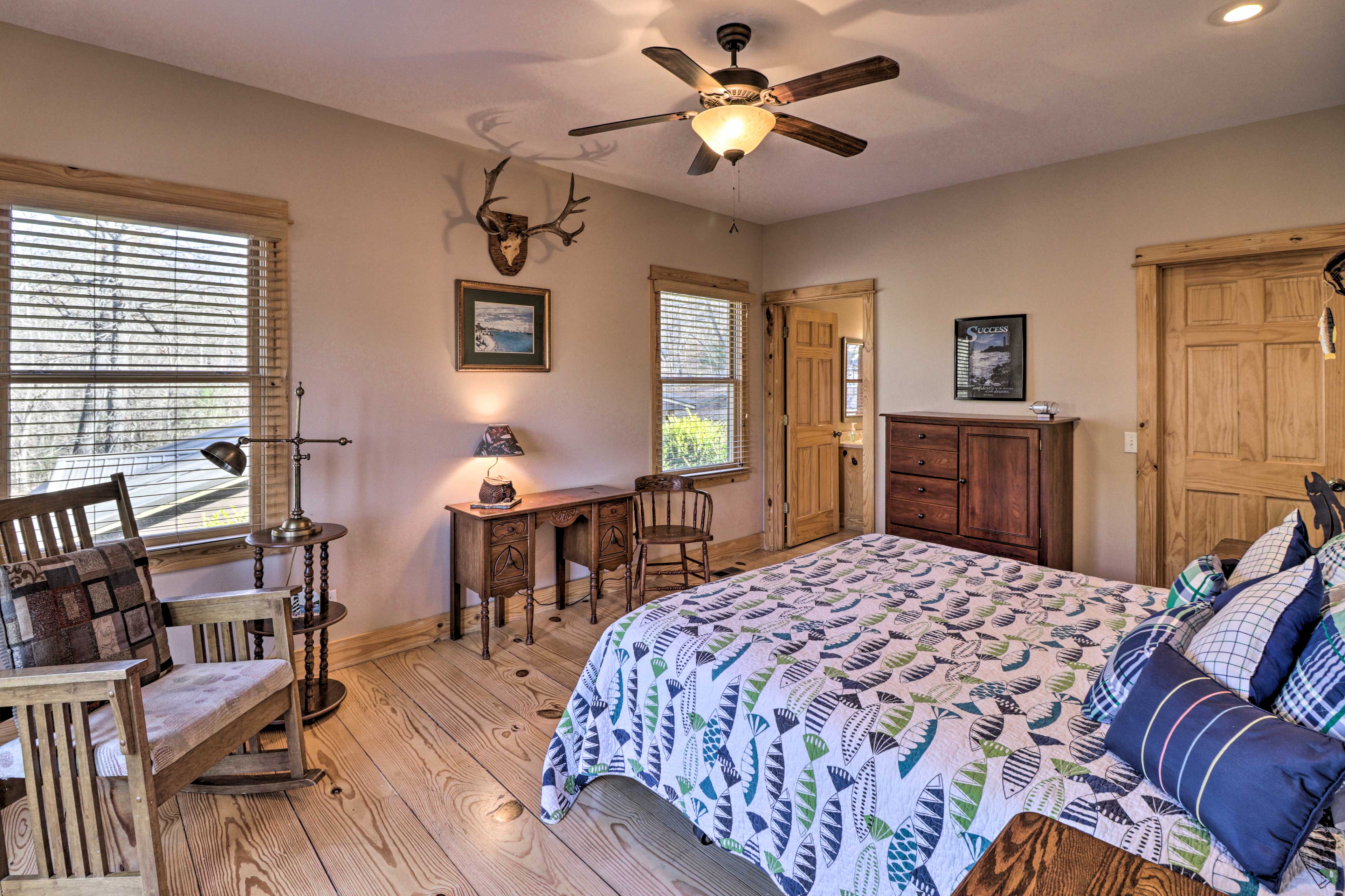 Bedroom 1 | King Bed | Toddler Bed | En-Suite Bathroom | Balcony Access