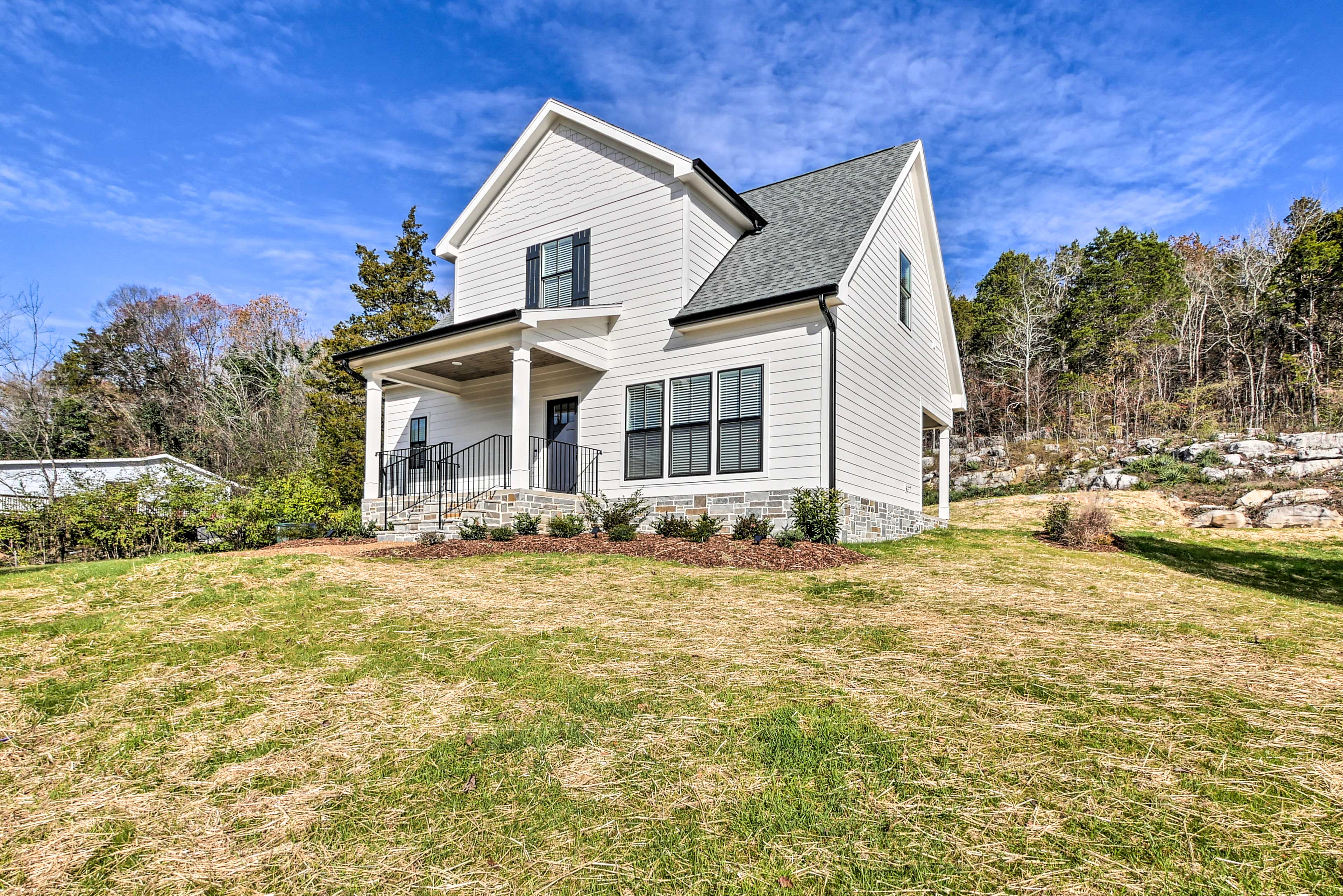 Scenic Mtn Retreat w/ Wooded Backyard + Fire Pit!