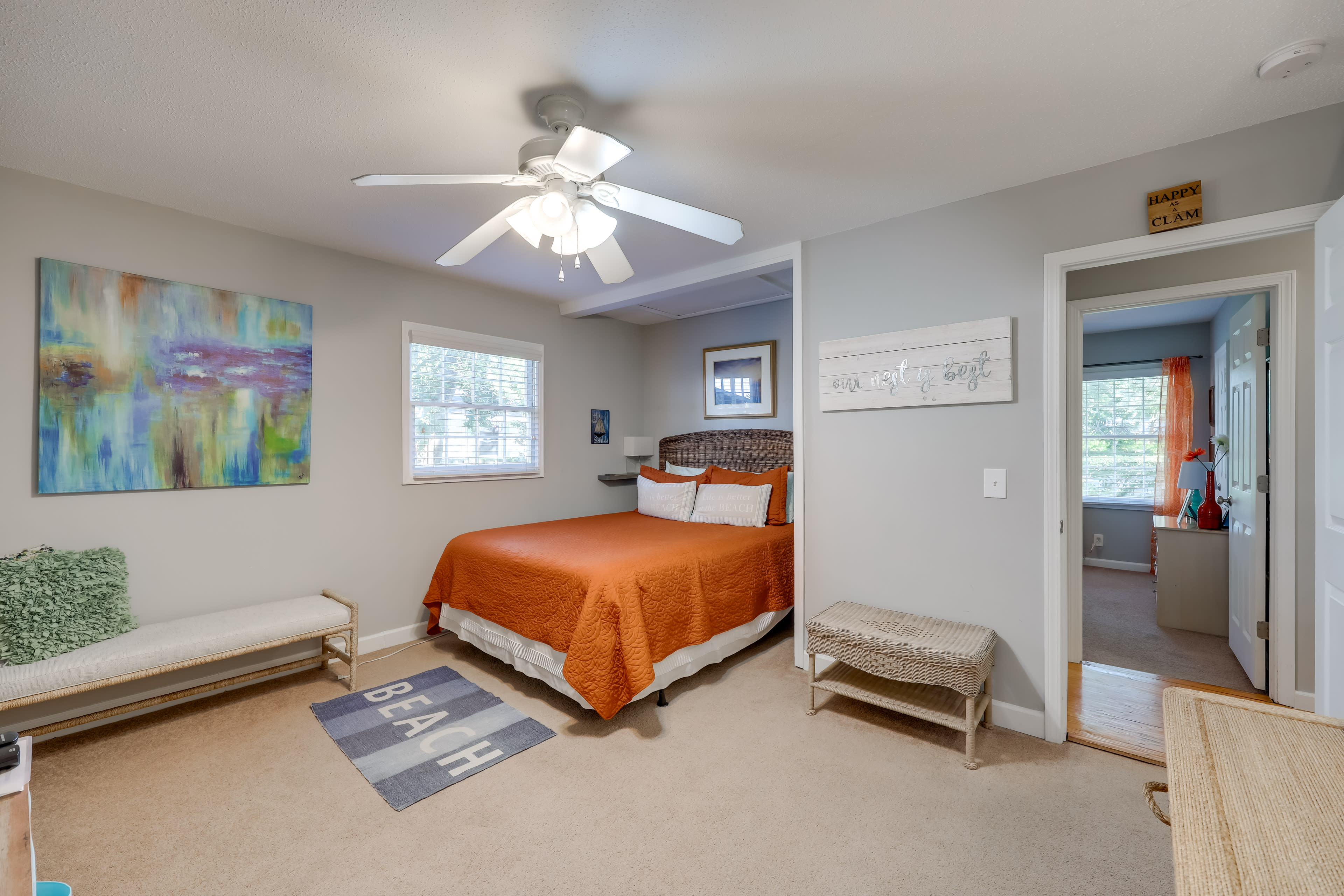 Bedroom 1 | Queen Bed | Linens Provided