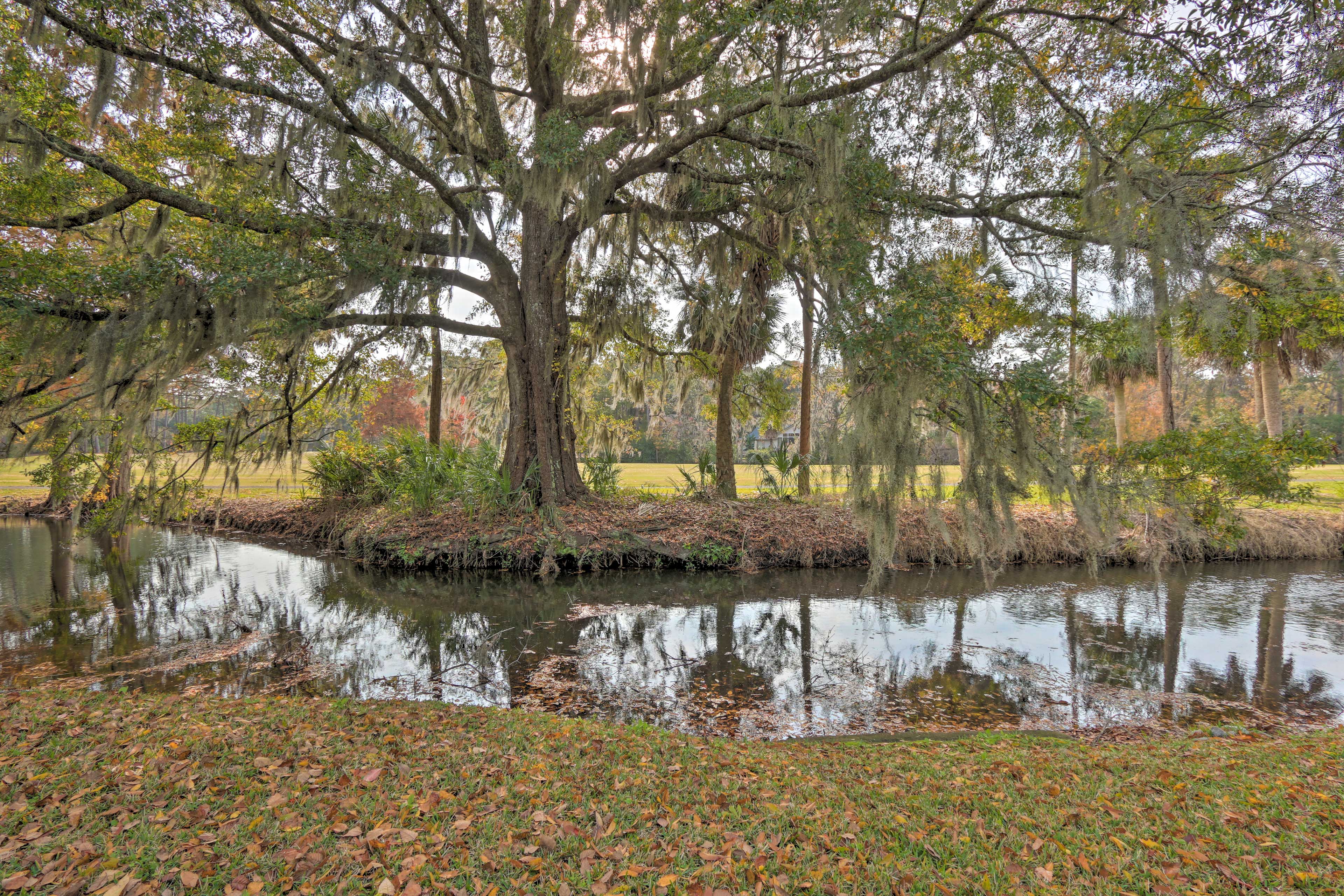 Back Deck | Creek & Golf Course Views