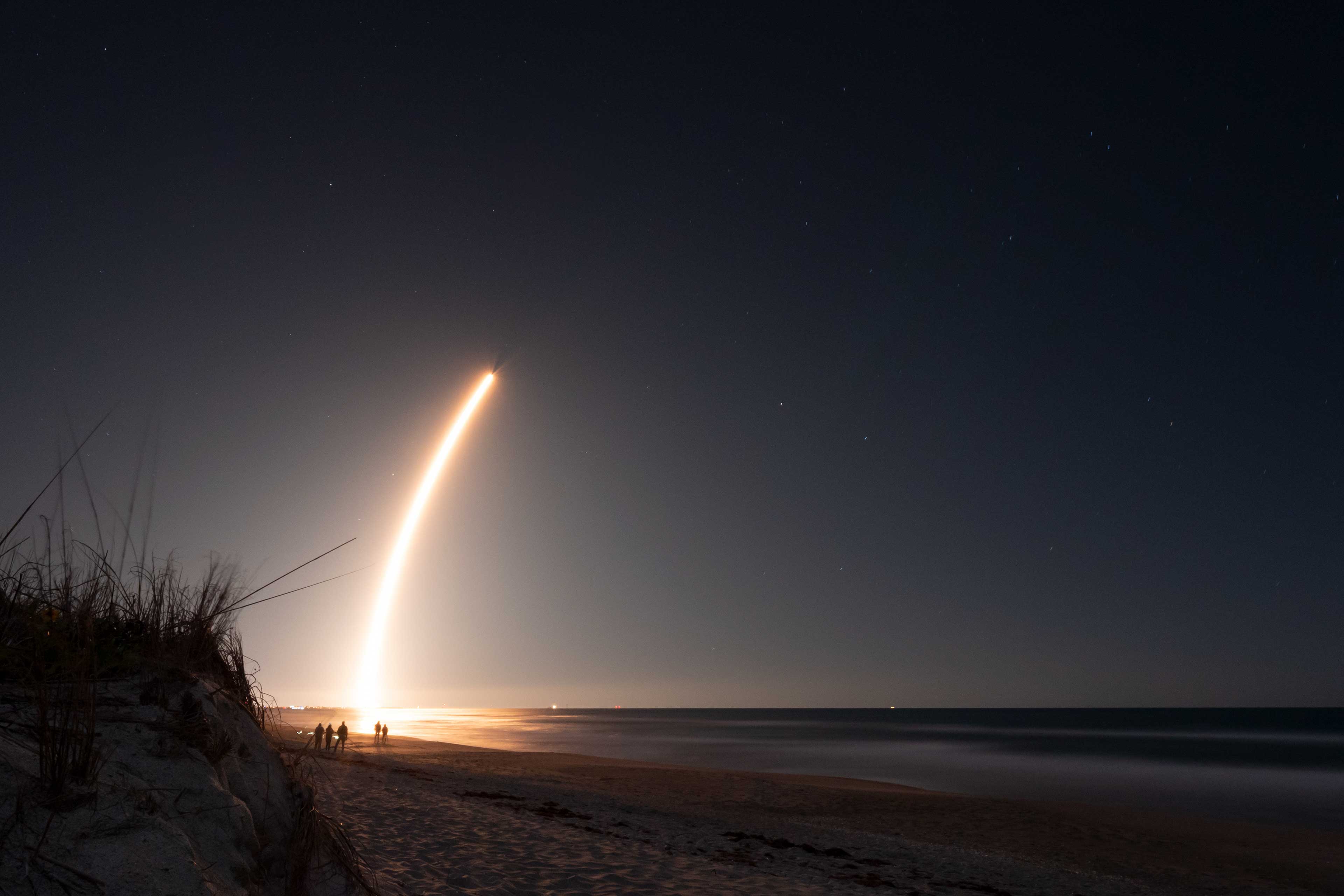Rocket Launch From Satellite Beach