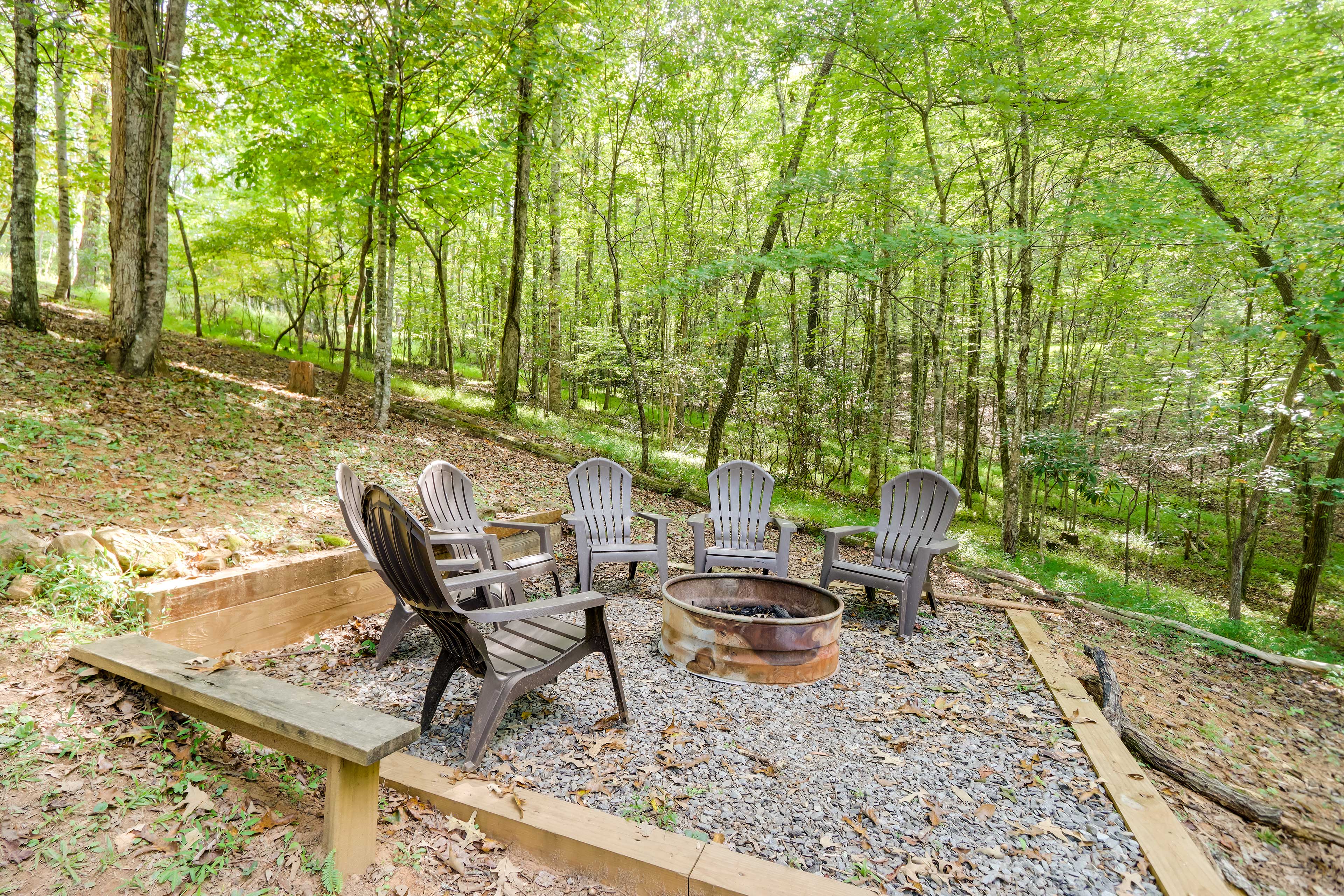 Wood-Burning Fire Pit