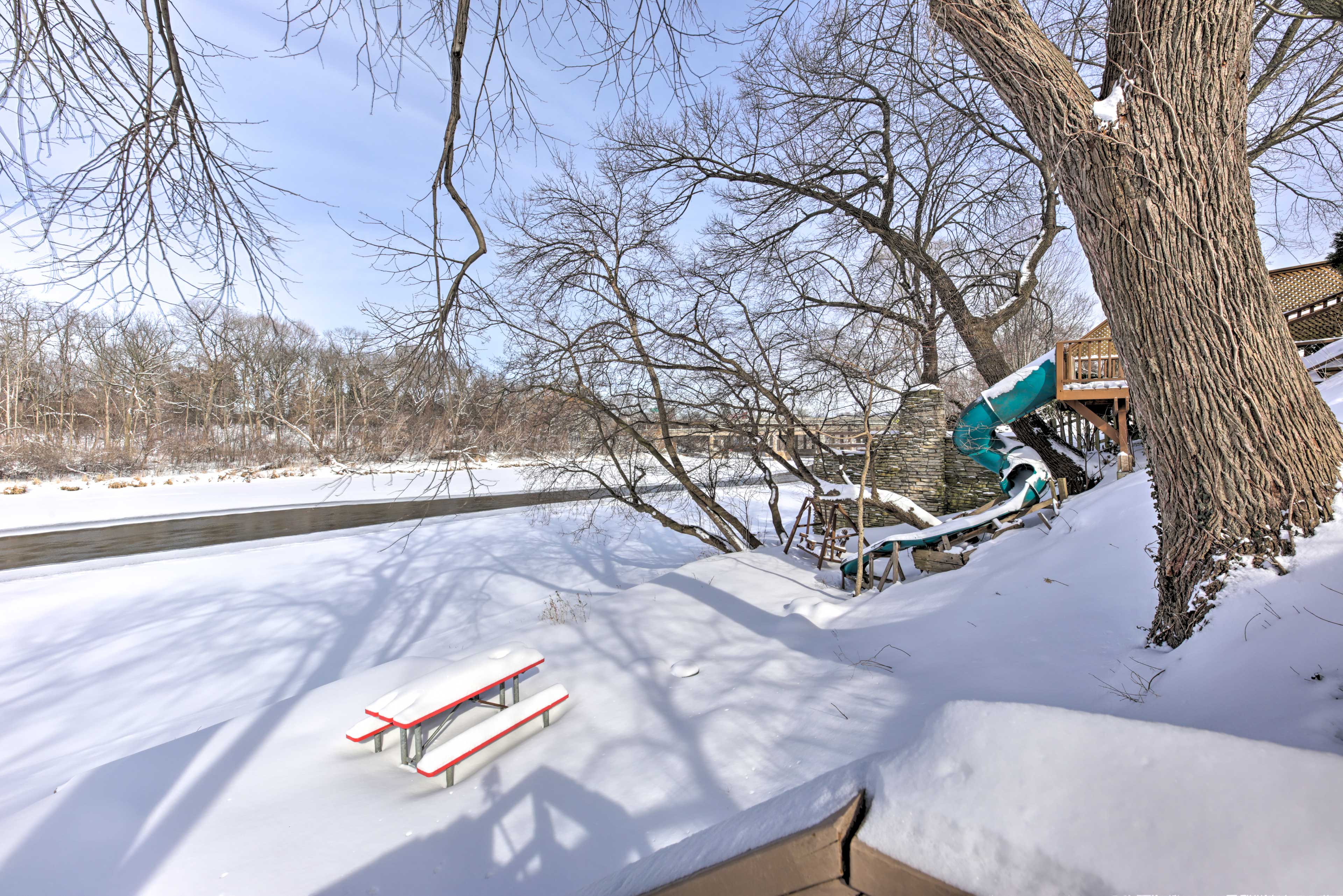 Outdoor Space in Winter