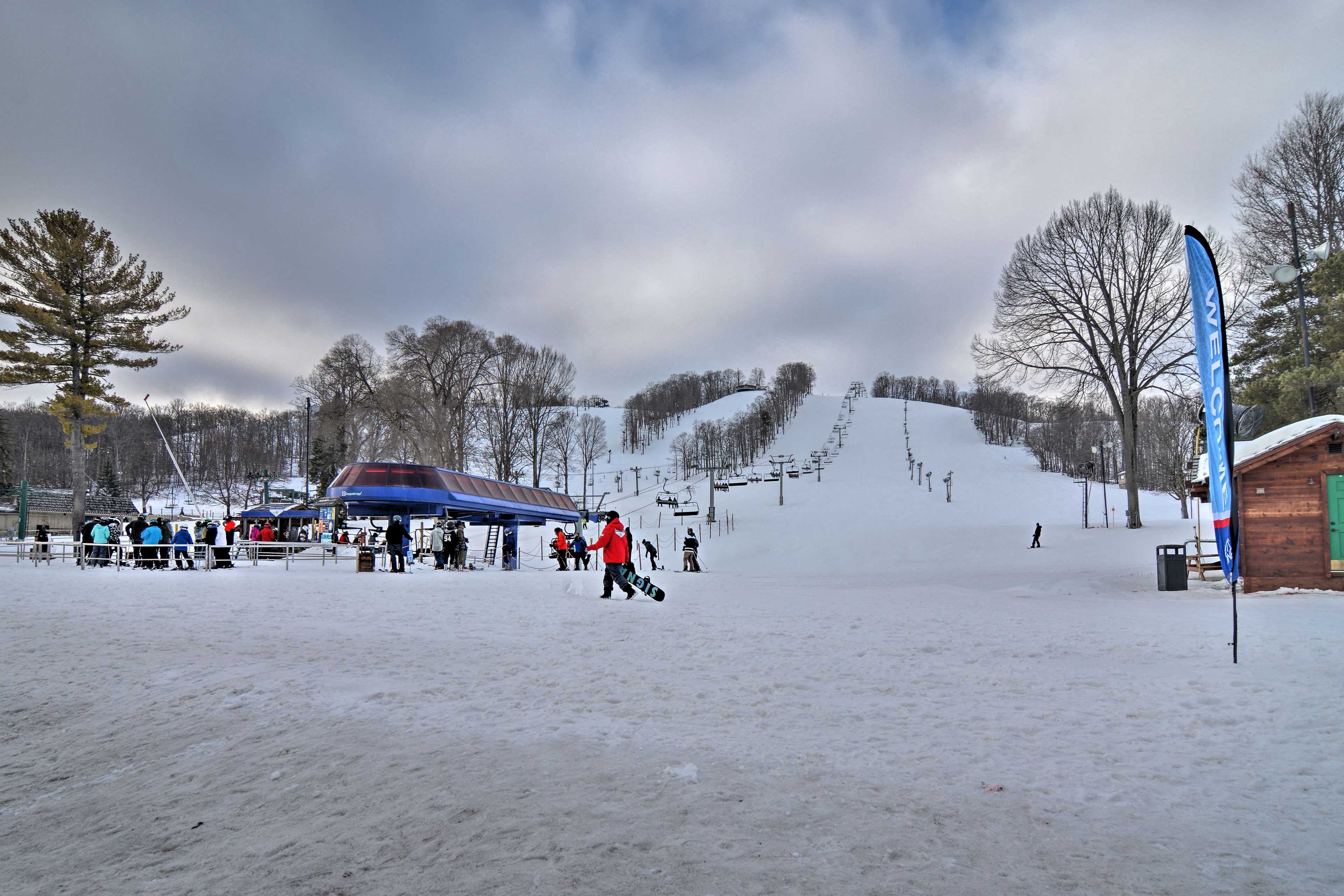 6-Person High-Speed Chairlift at Boyne