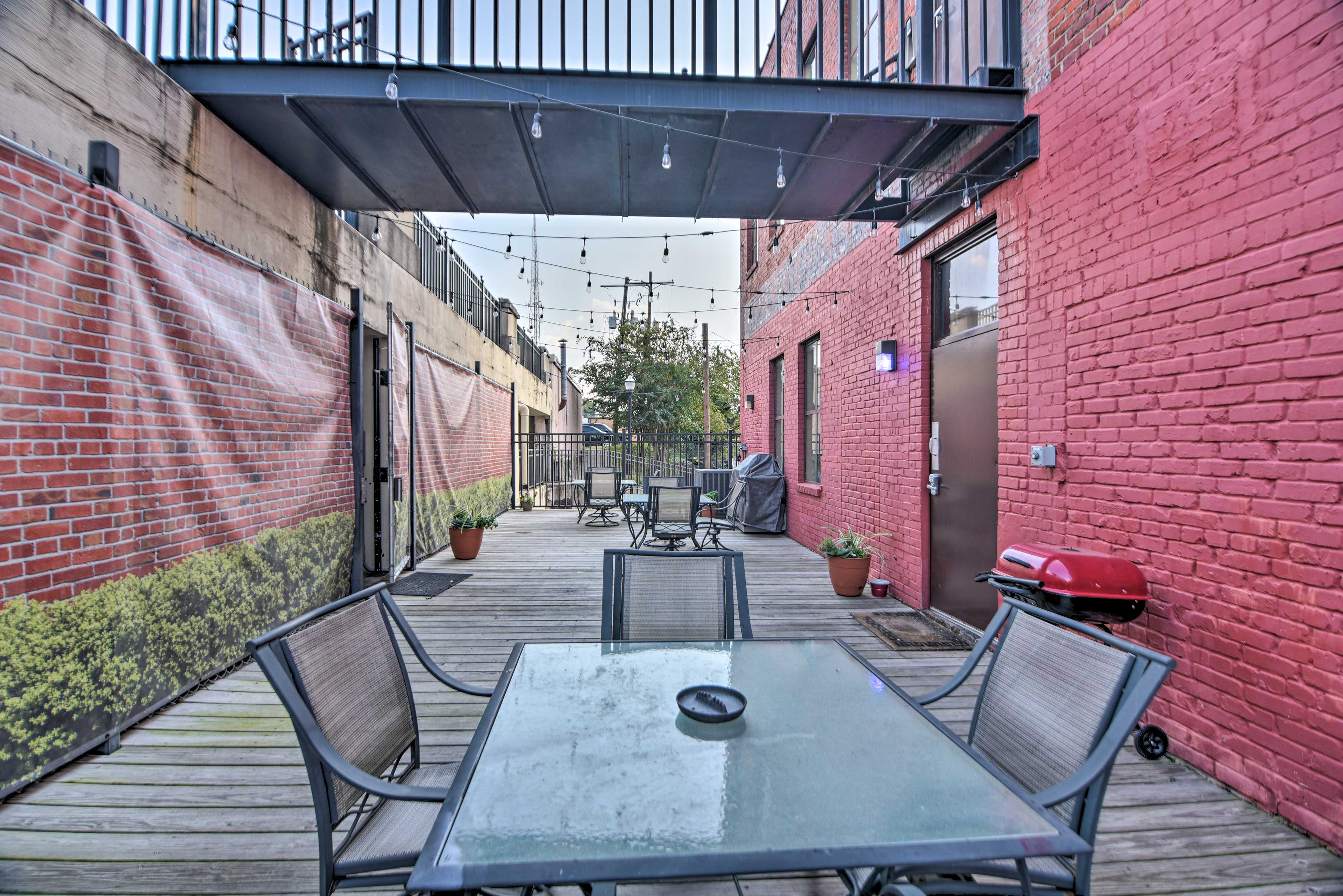 Shared Patio Space