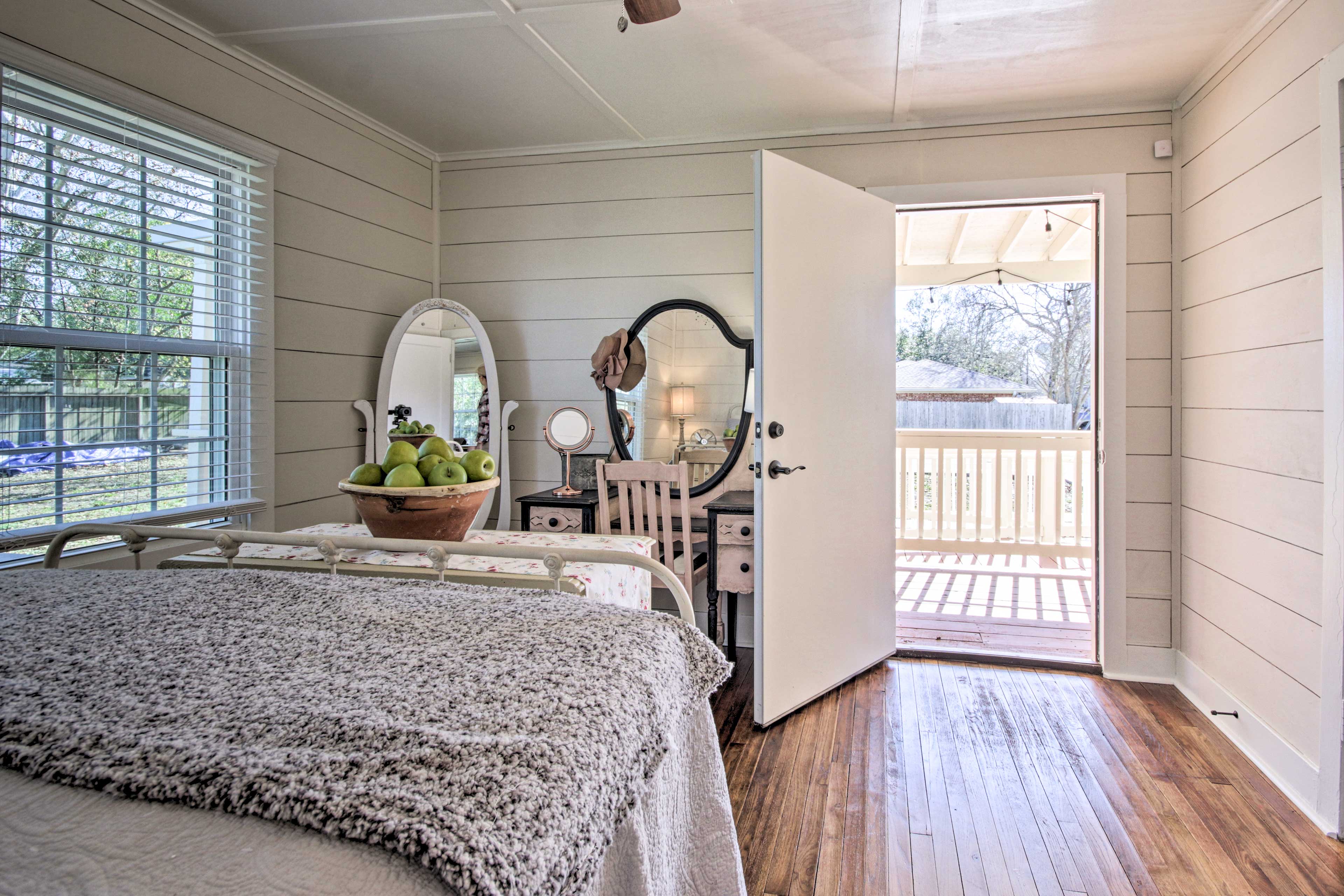 Bedroom 1 | Access to Back Porch