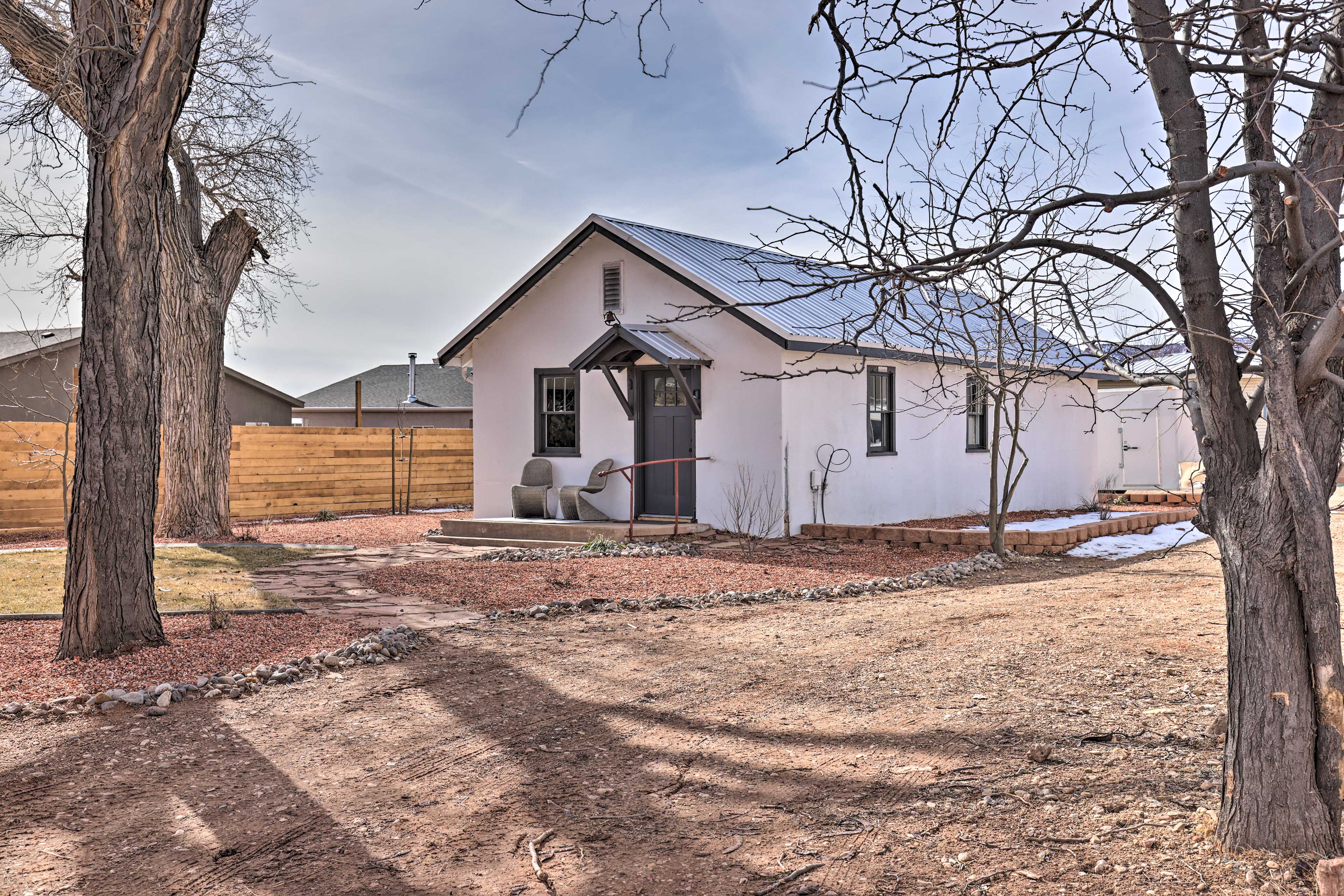 Cottage Exterior | Driveway Parking | 2 Vehicles