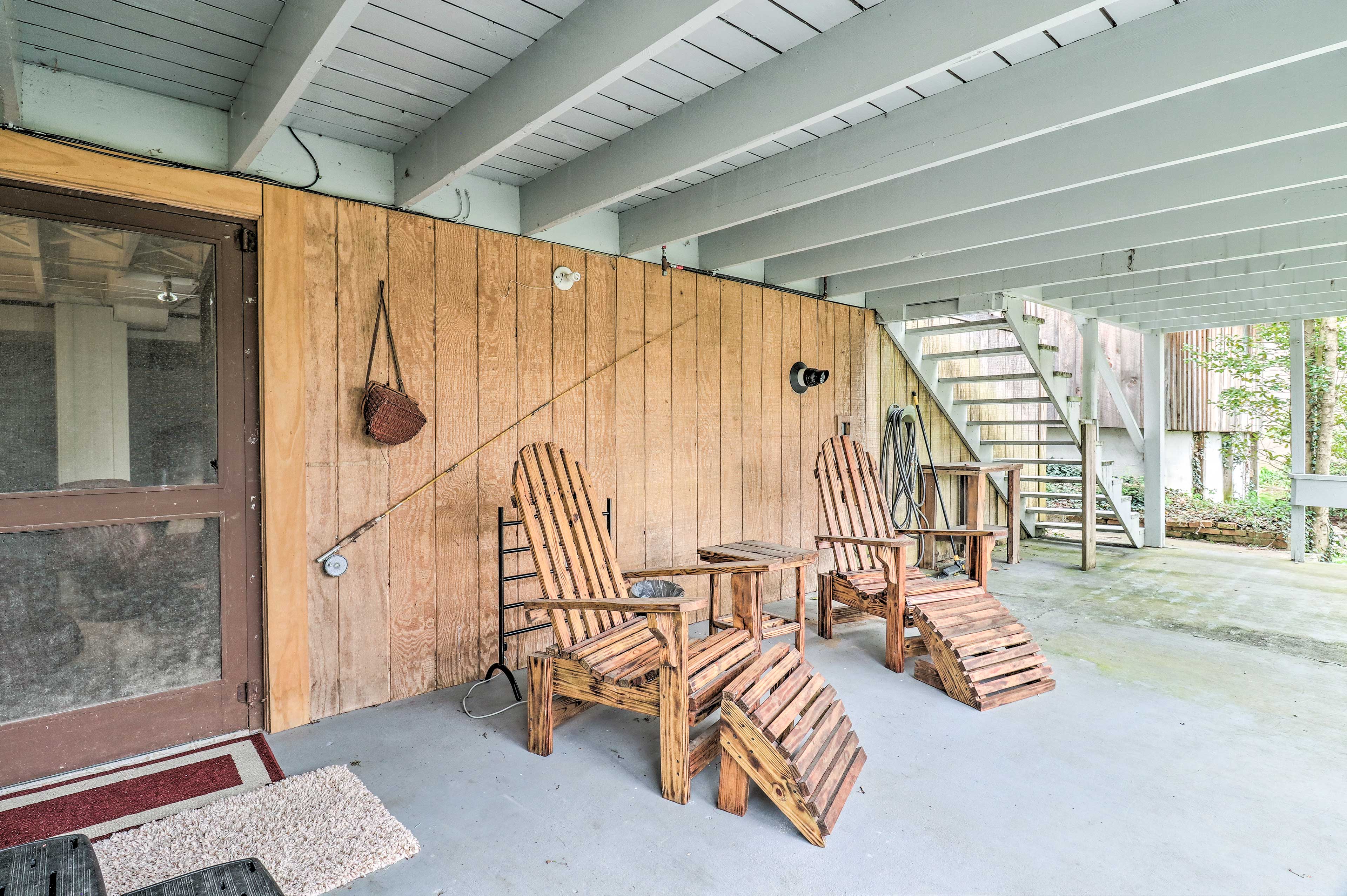 Covered Patio | Access via Basement