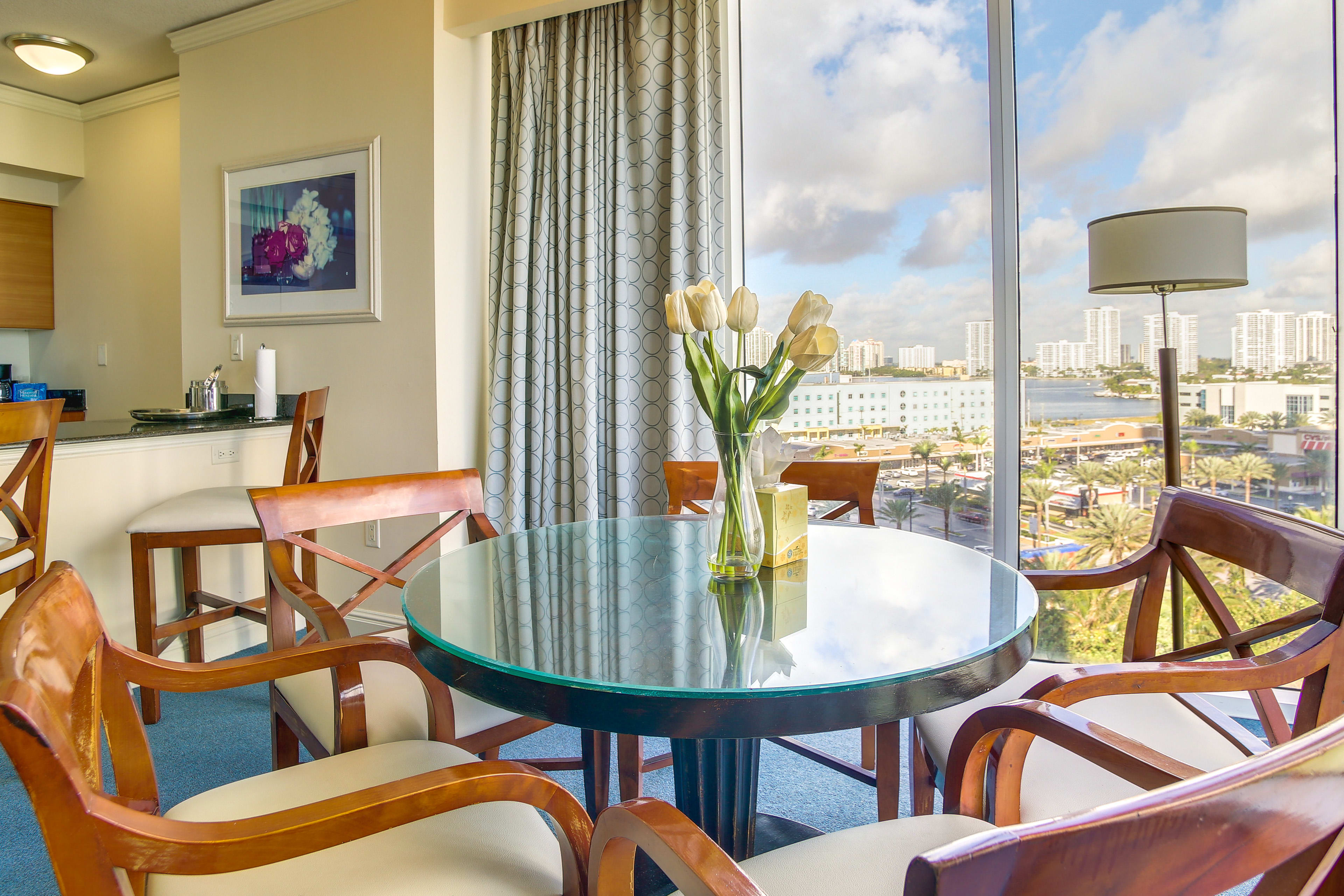 Living Room | Elevator Access | Dining Area | Panoramic Views