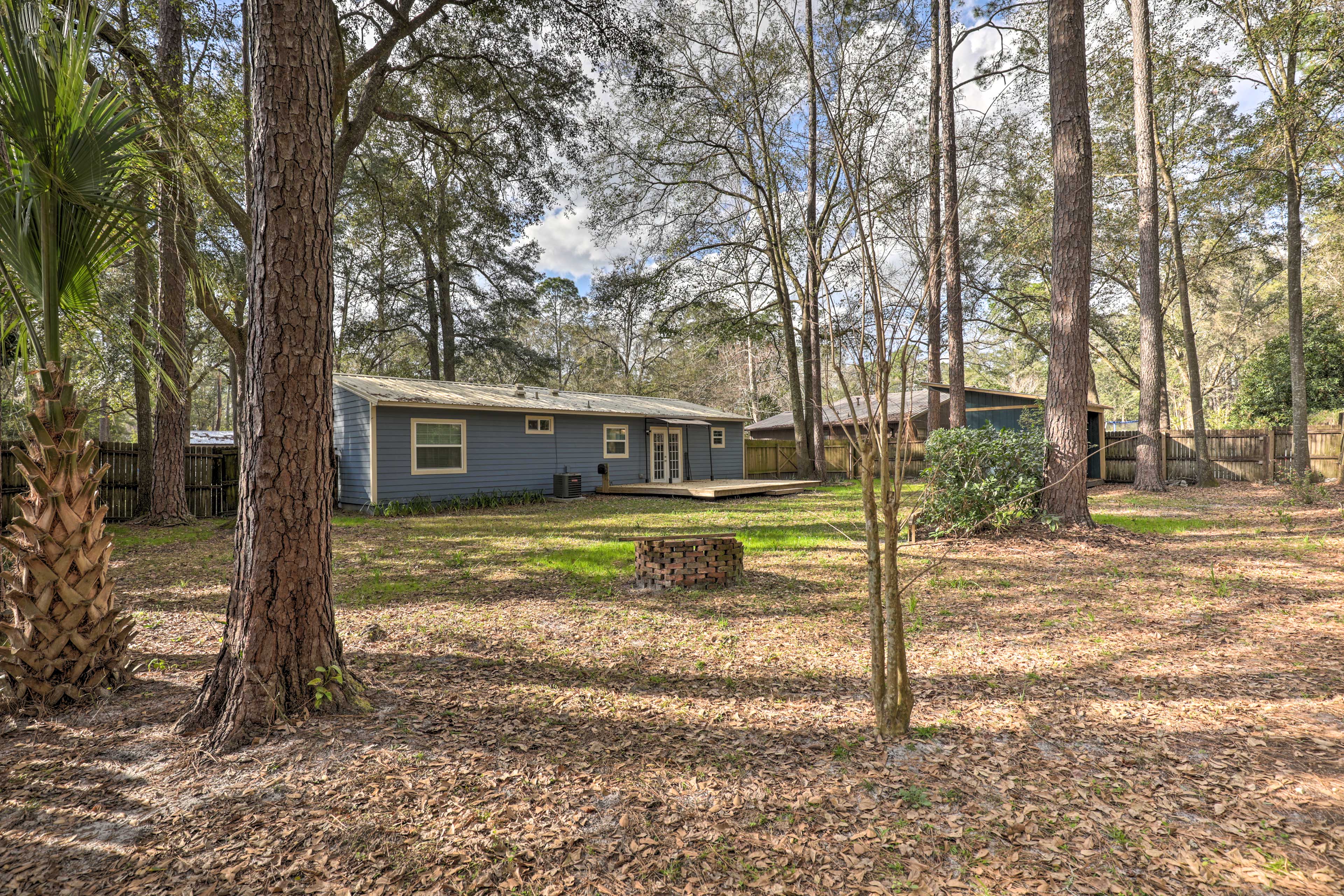 Fenced Yard