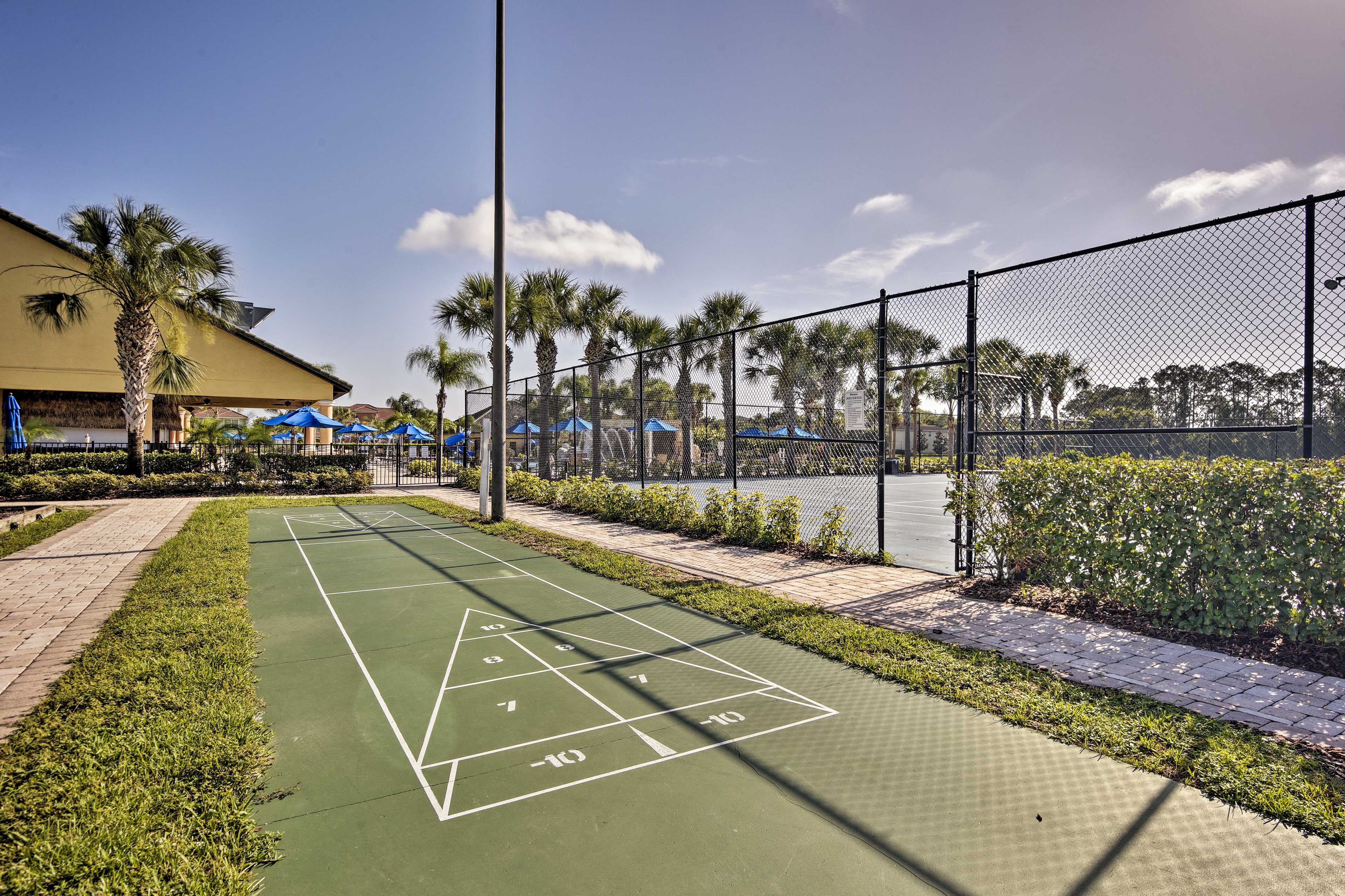 Paradise Palms Resort | Shuffleboard Court