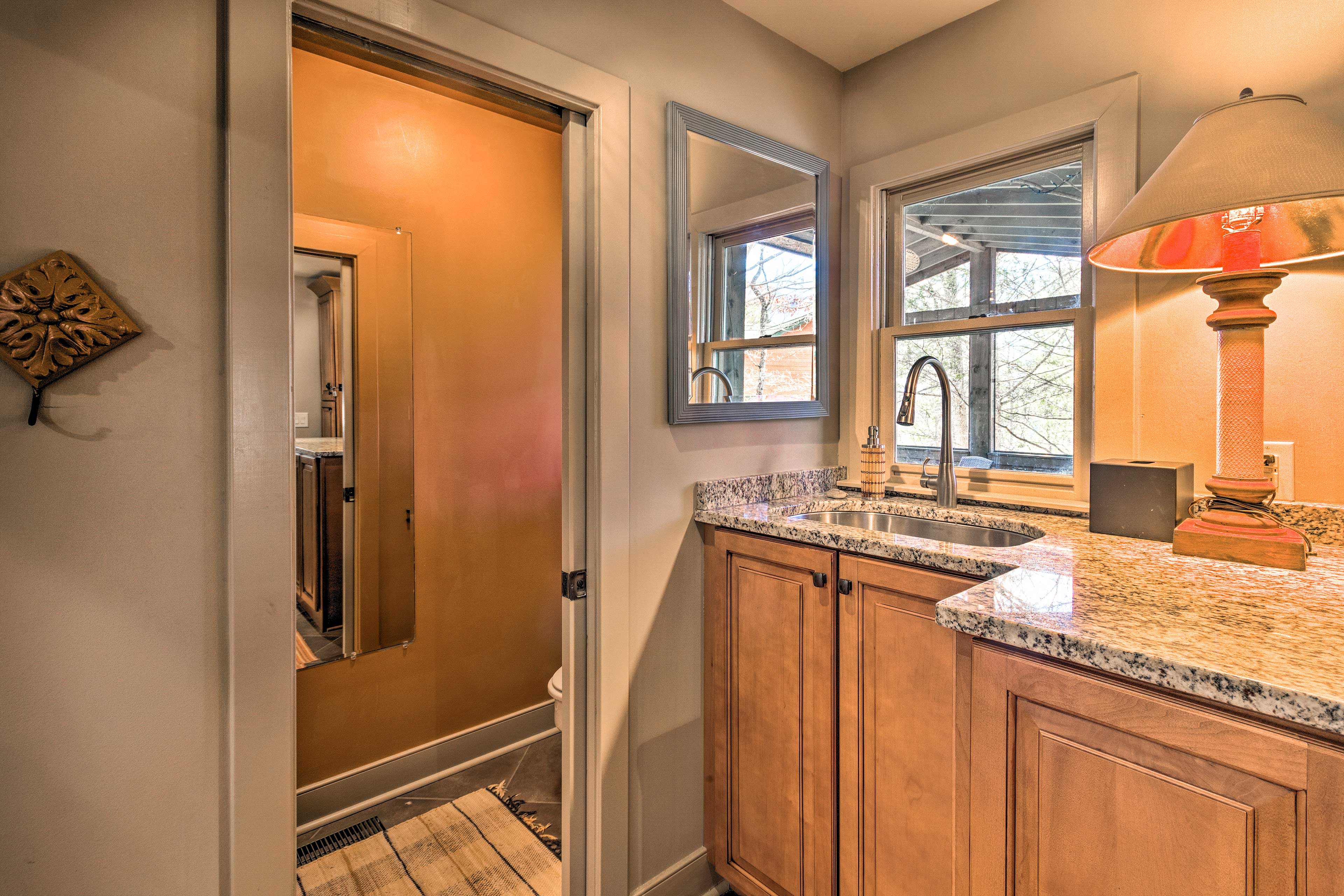 Half Bathroom | Laundry Room