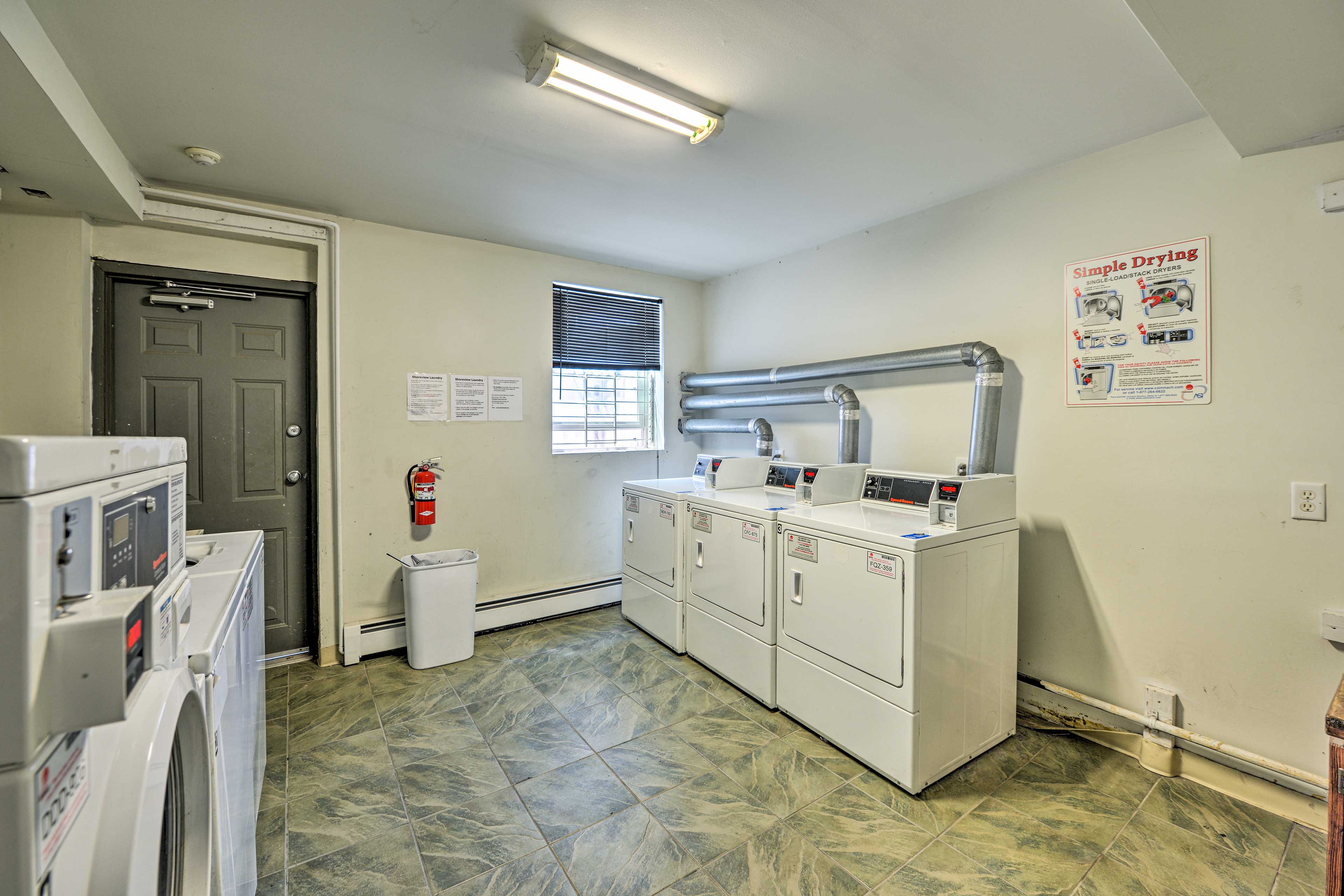 Community Coin Laundry Room