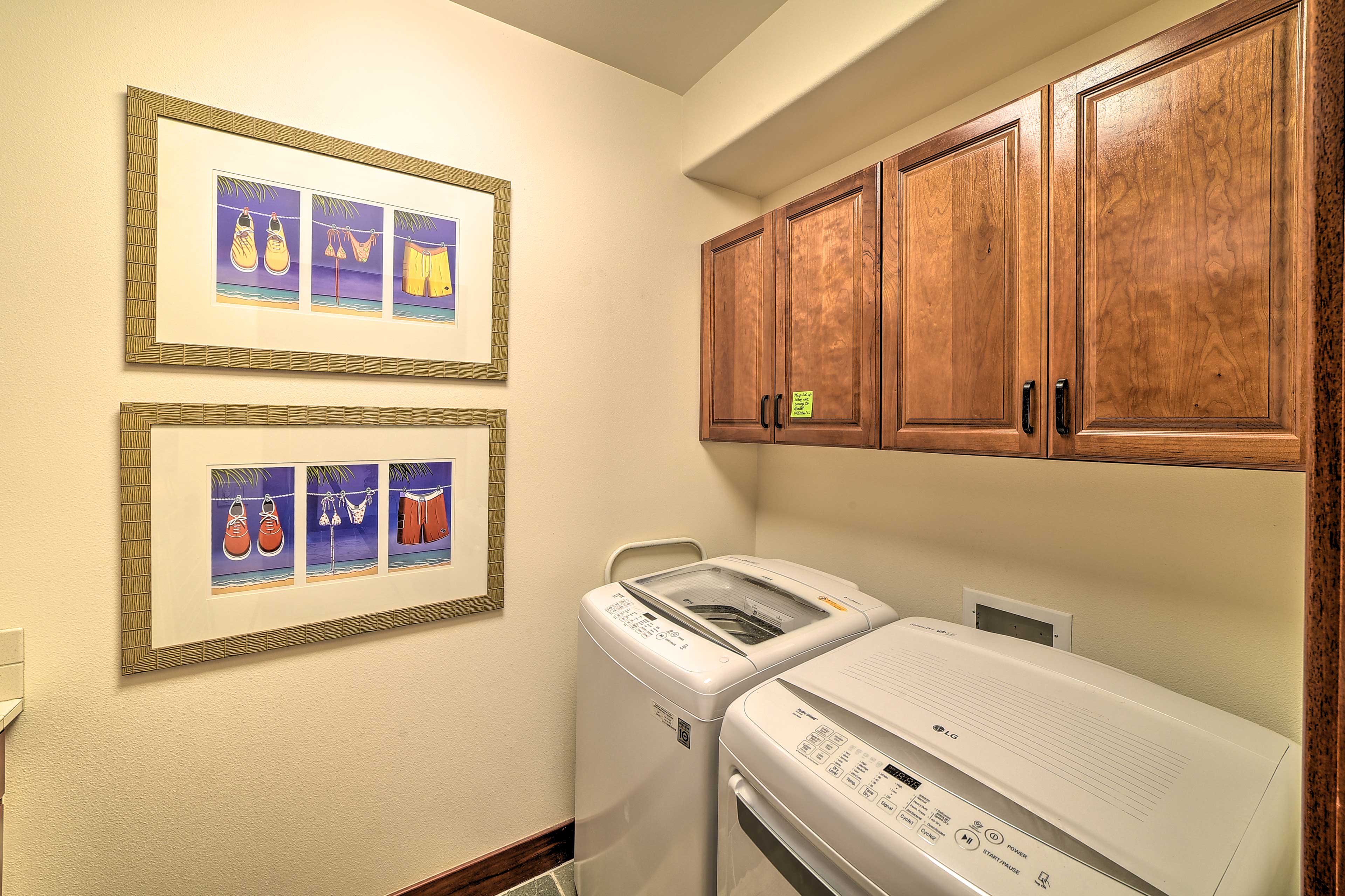 Laundry Room | 1st Floor | Laundry Detergent Provided | Iron/Board