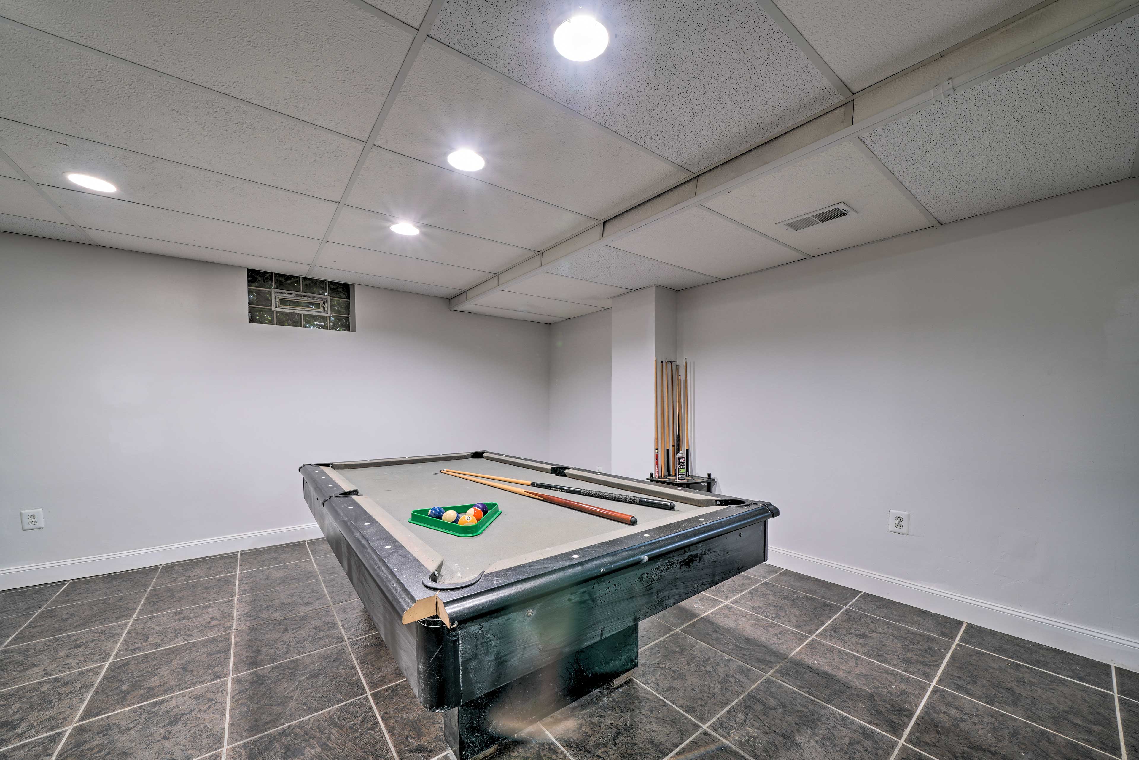 Furnished Basement | Pool Table