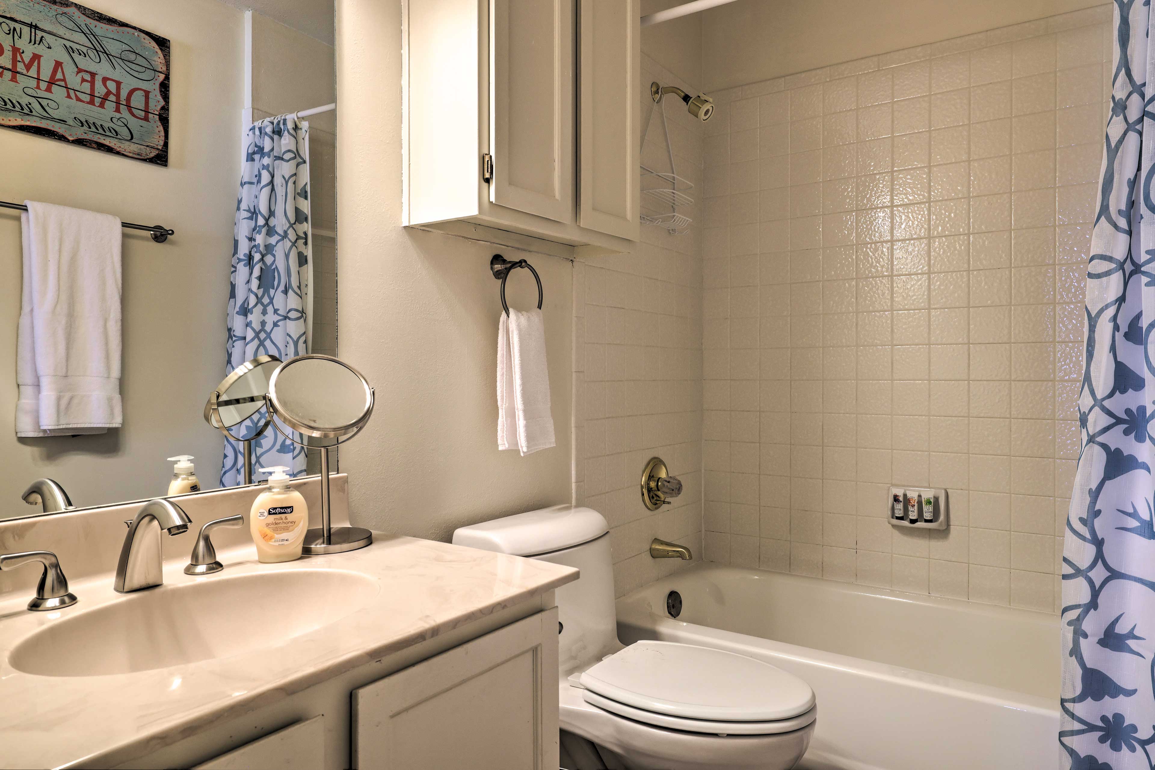 Bathroom 1 | Towels Provided | Complimentary Toiletries