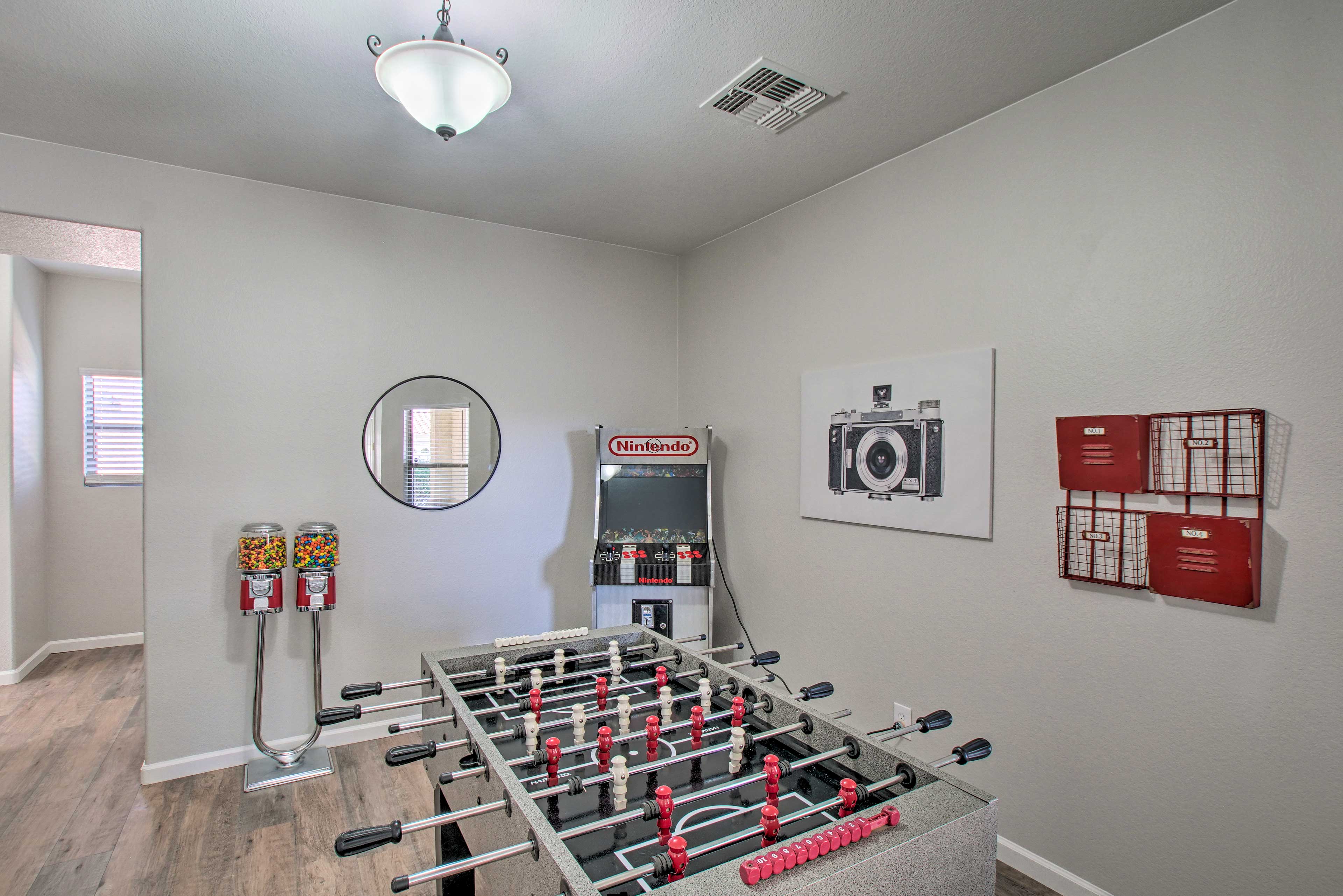 Game Room | 1st Floor | Nintendo Video Game Console | Candy Machines