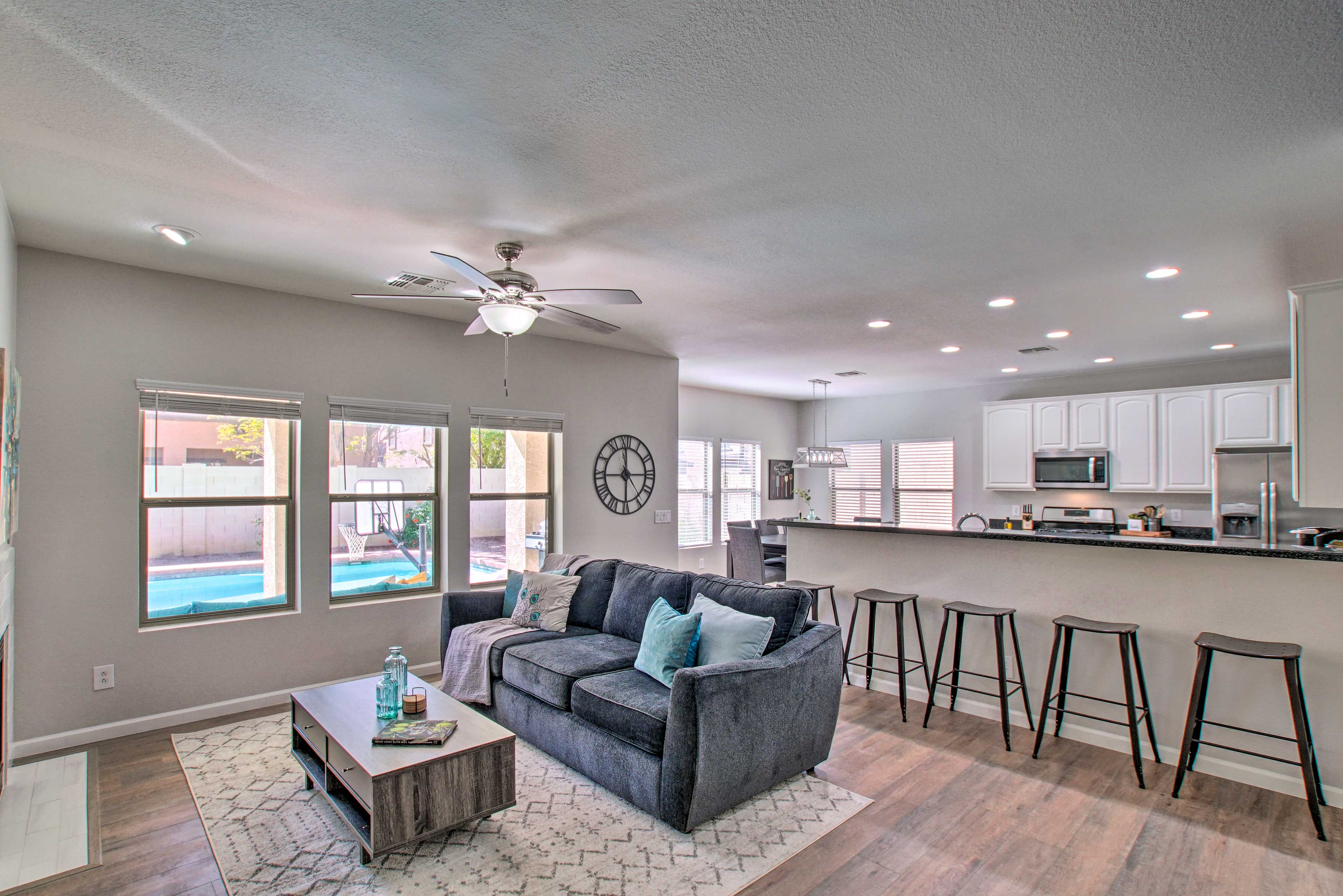 Family Room | 1st Floor | Gas Fireplace