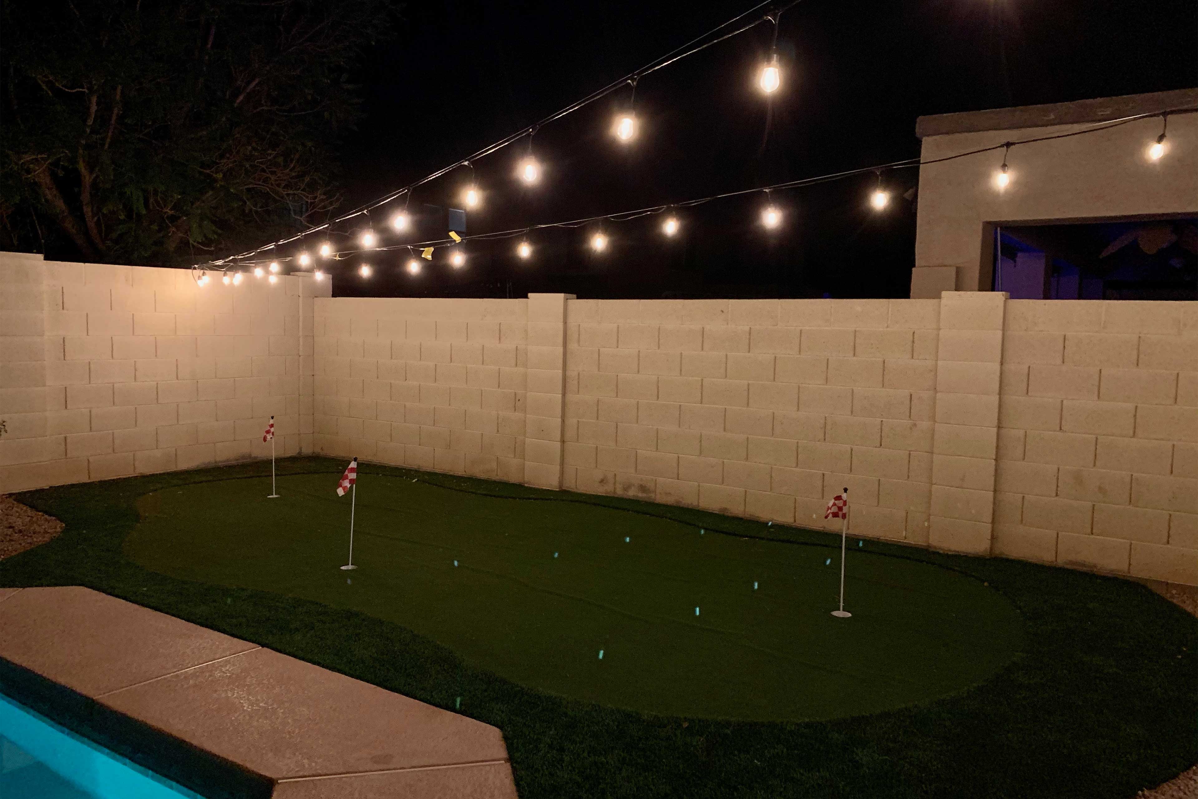 Private Backyard | Putting Green