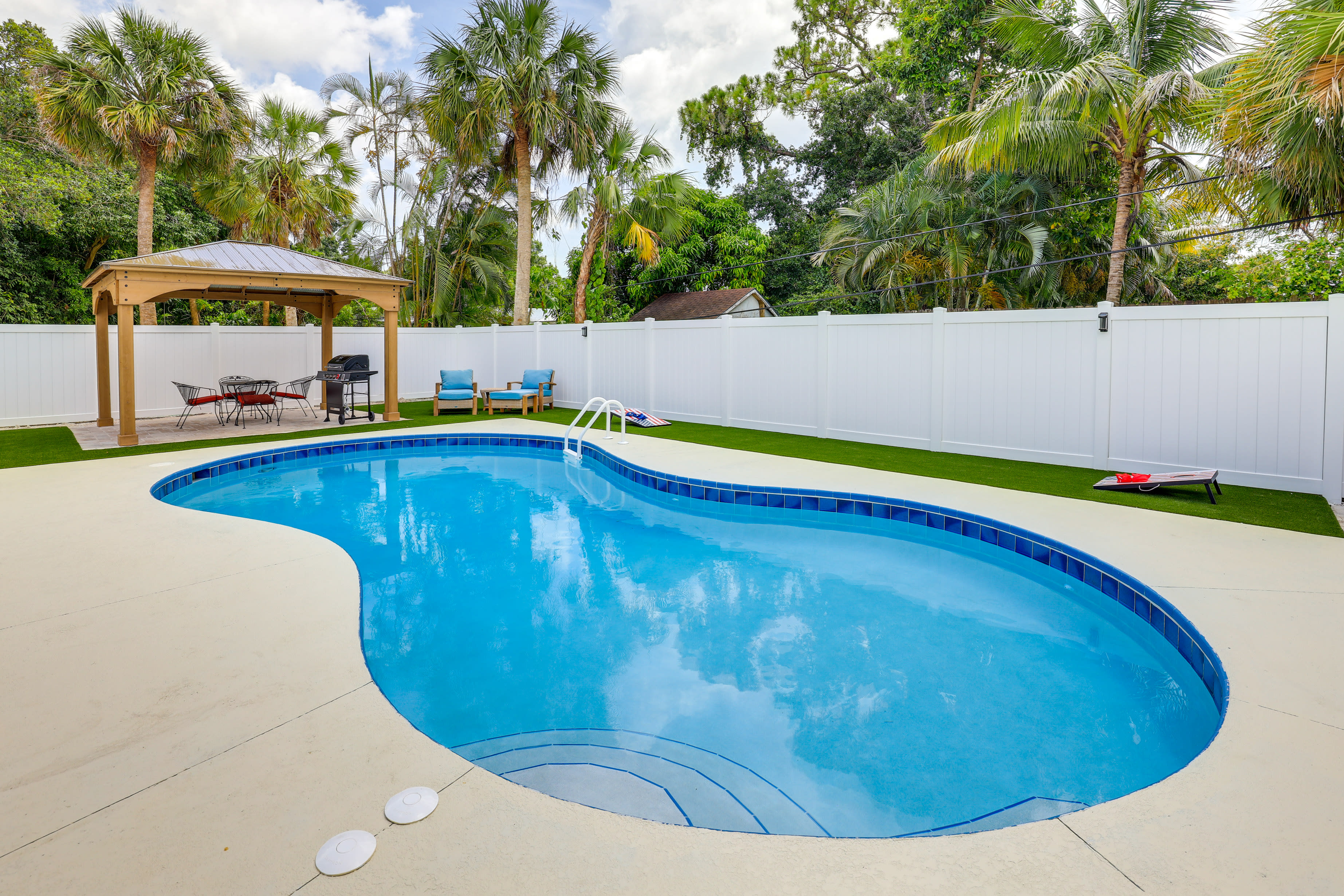 Backyard | Gas Grill | Private Pool