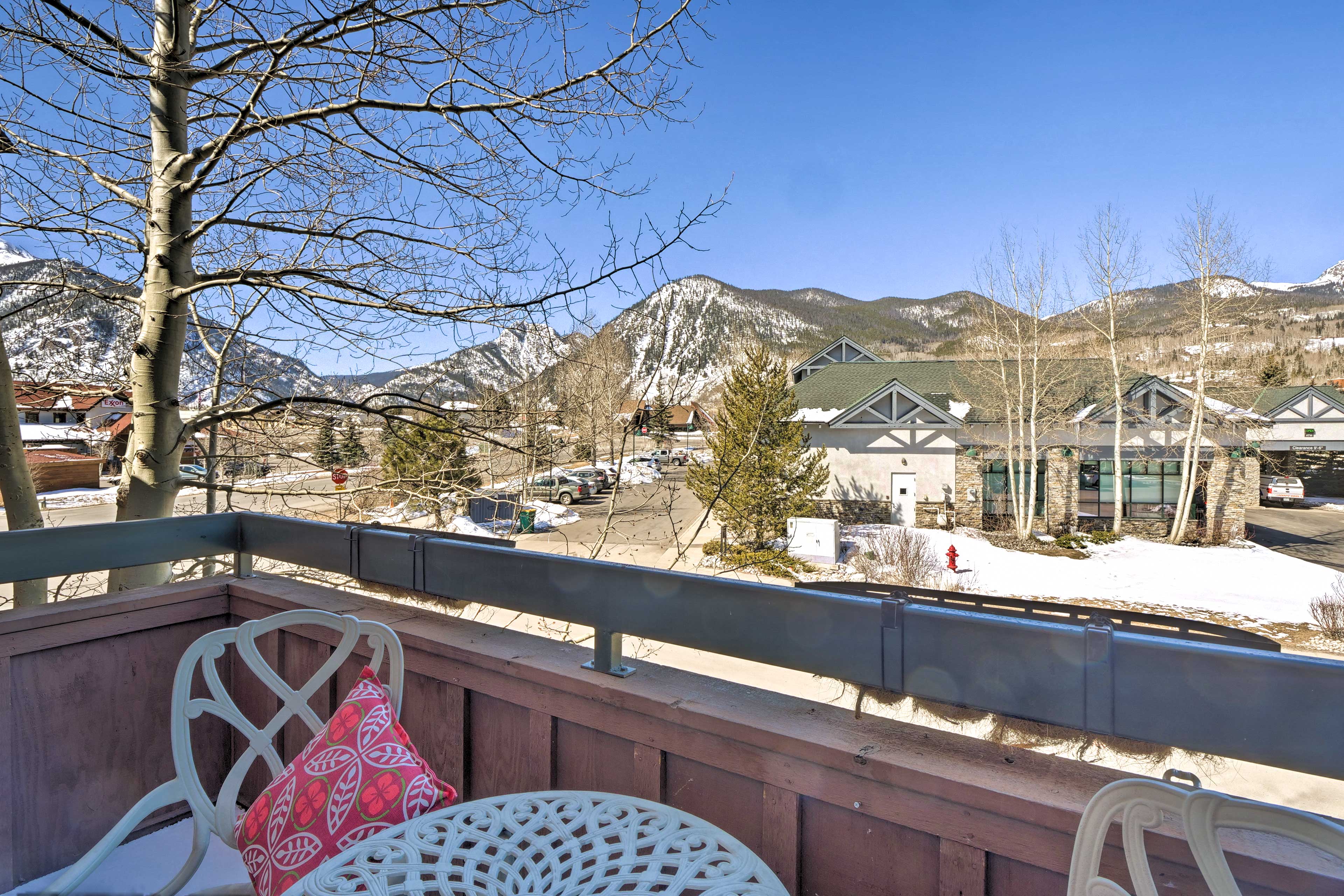 Private Balcony | 1st Floor | Mountain Views