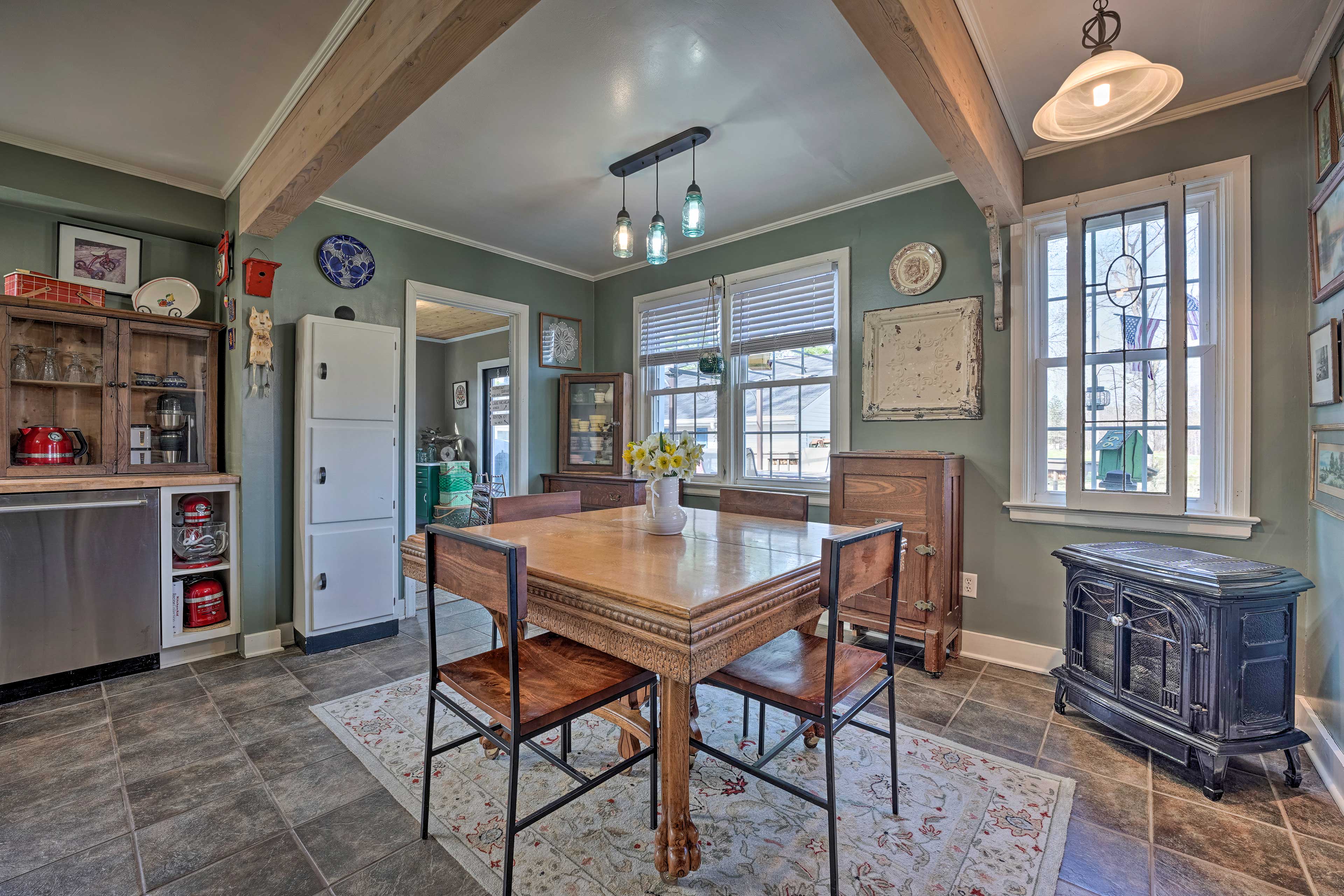 Dining Area | 1st Floor | Dishware & Flatware Provided