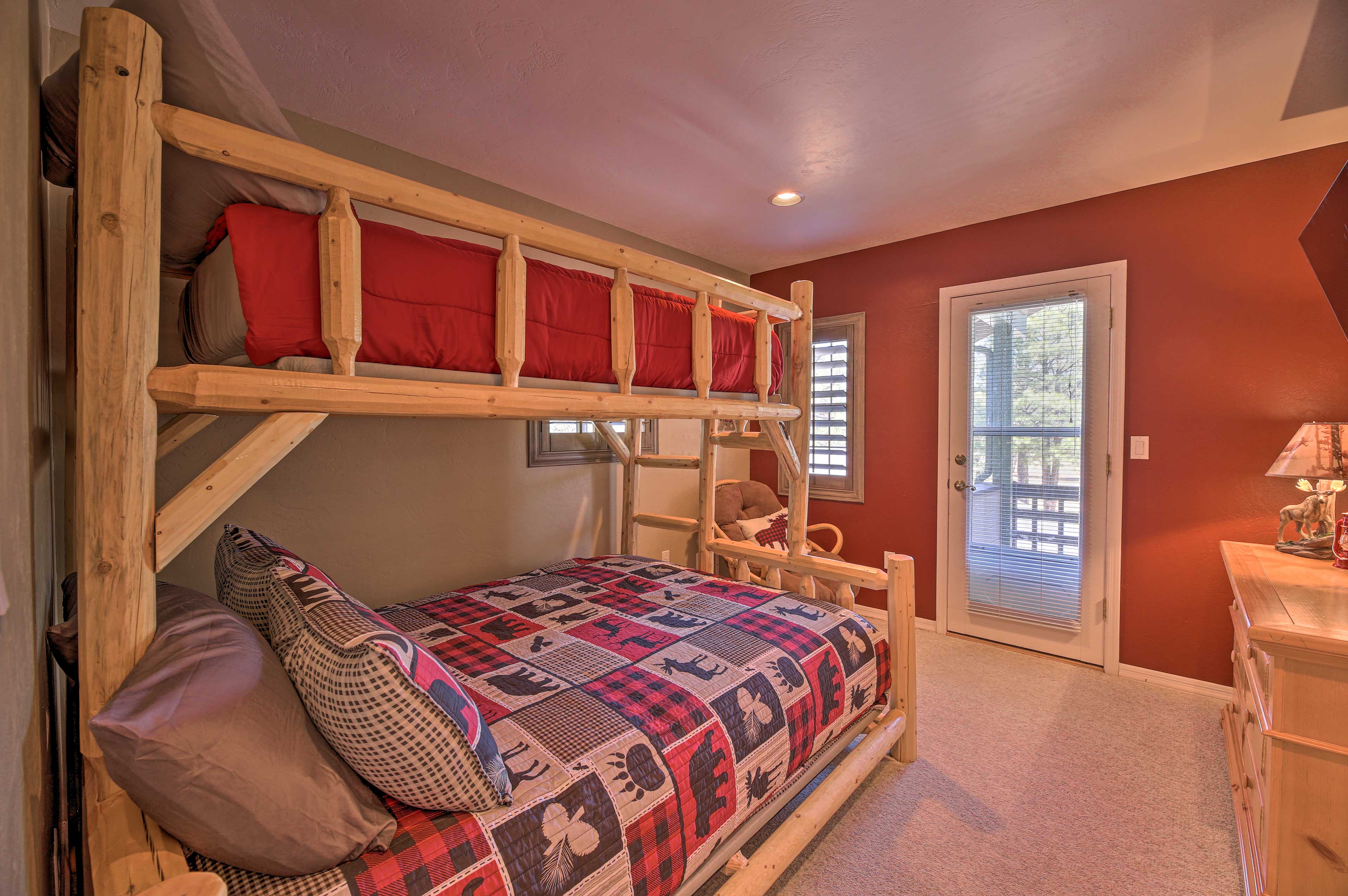 Bedroom 4 | 2nd Floor | Twin/Queen Bunk Bed