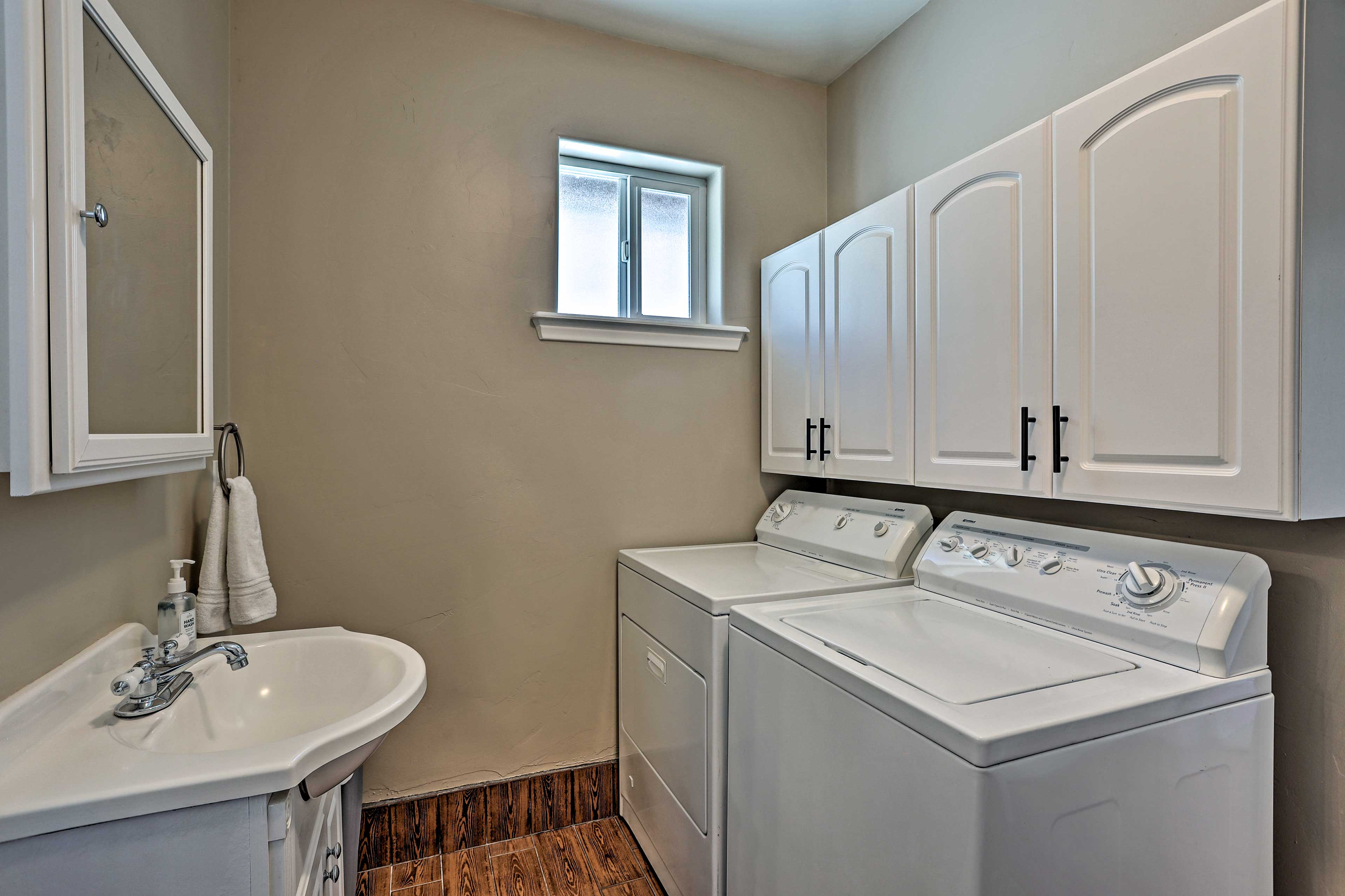 Half Bath | Washer & Dryer