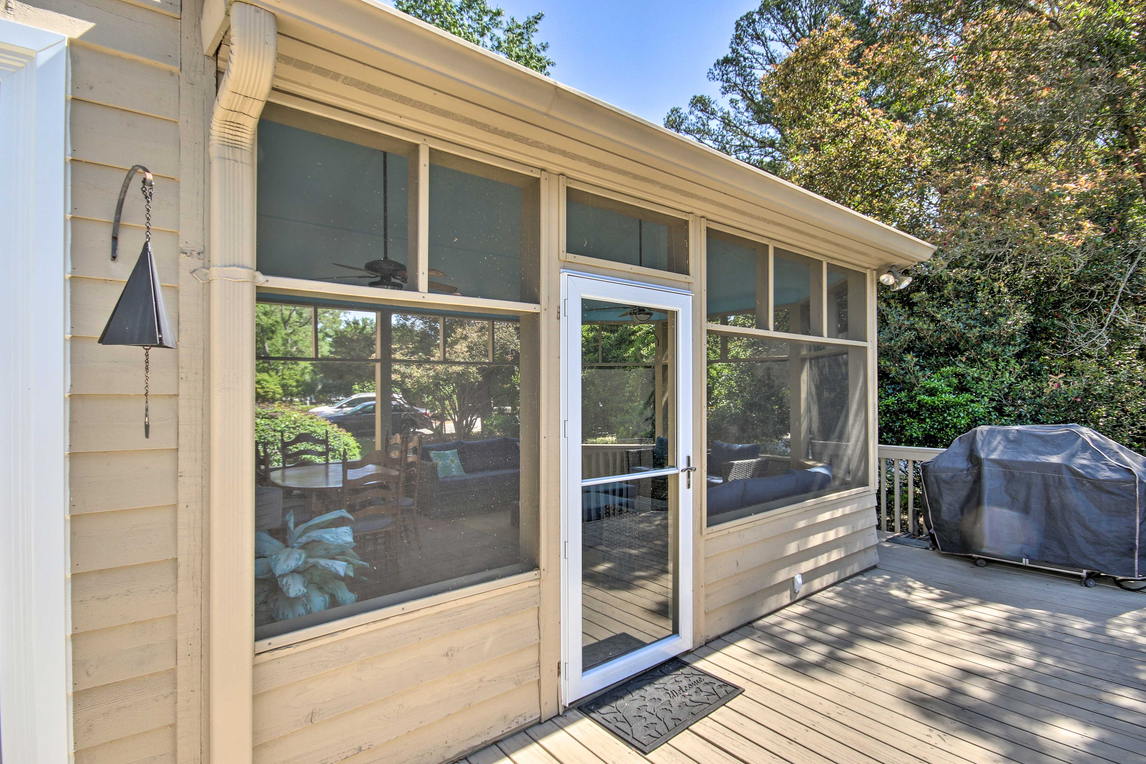 Private Deck | Access via 1st Floor | Gas Grill