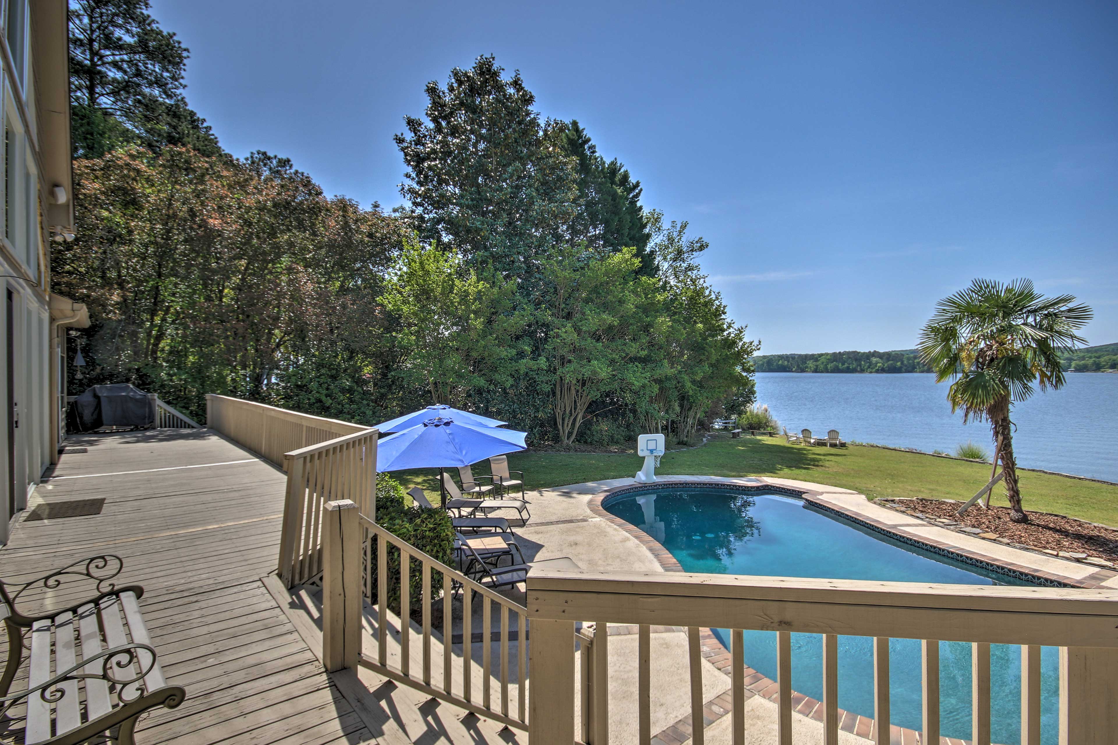 Deck View | Private Seasonal Pool (April-August)