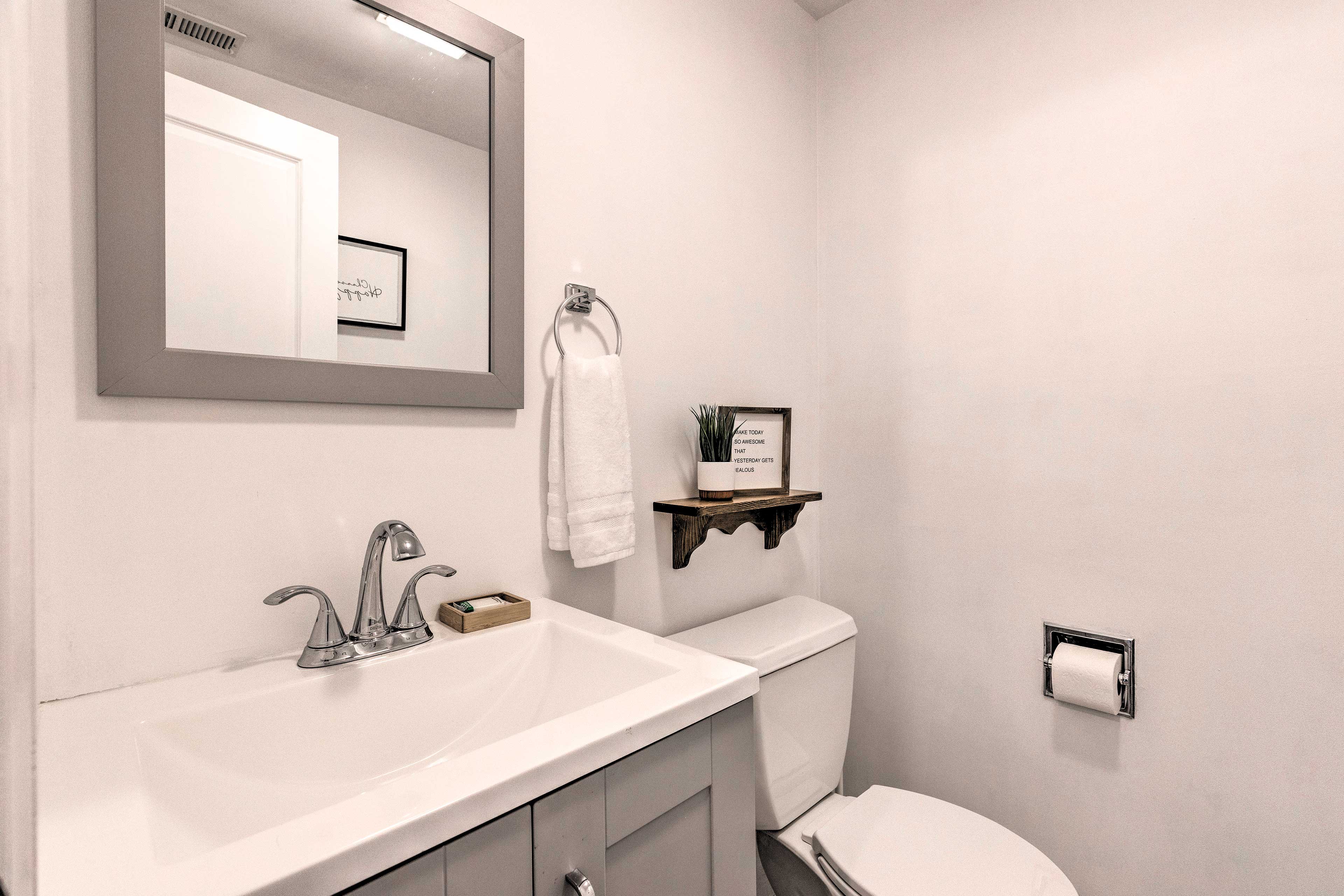 Half Bathroom | Basement Level