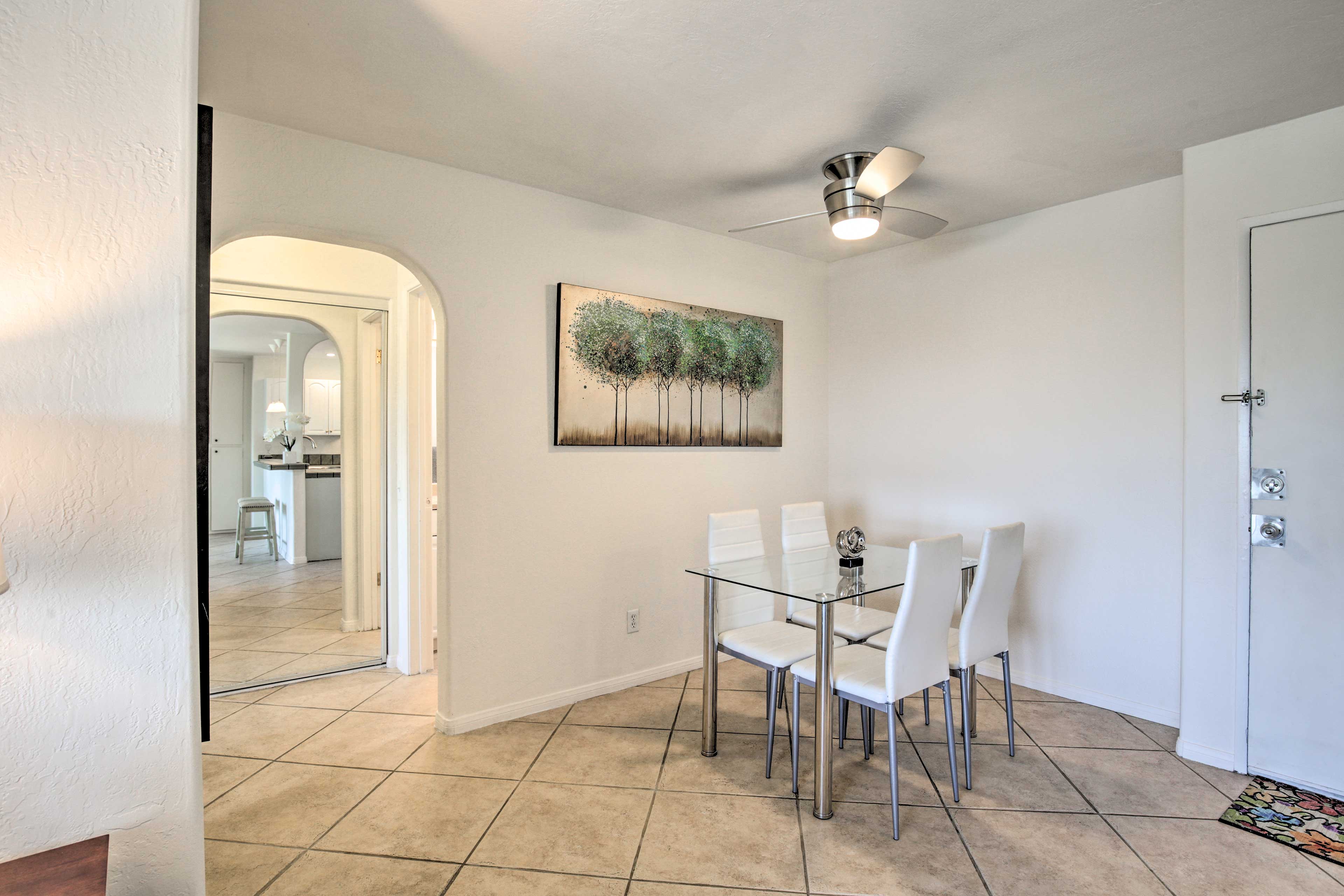 Living Room | Dining Area | Dishware & Flatware