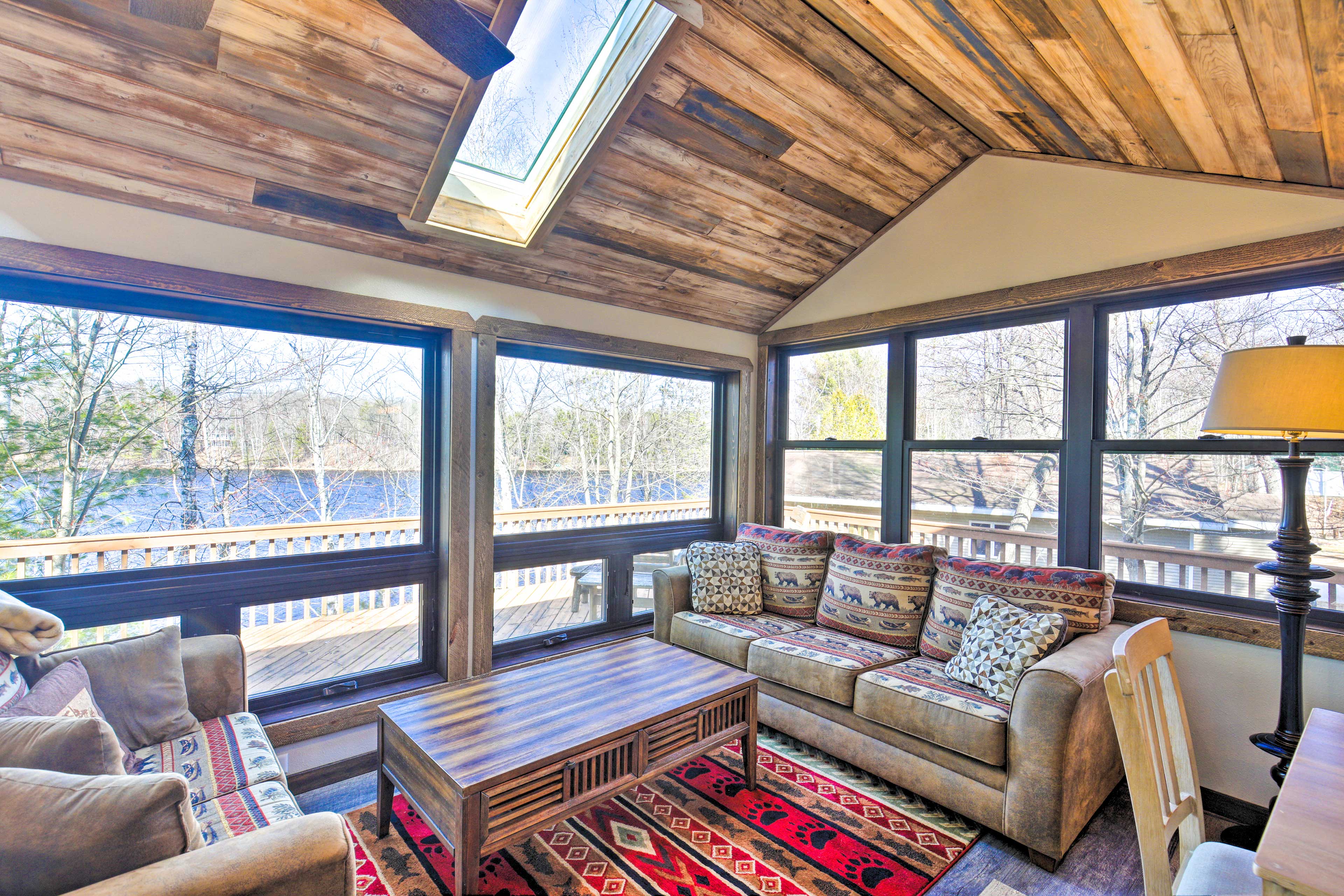 Sunroom | Lake Views