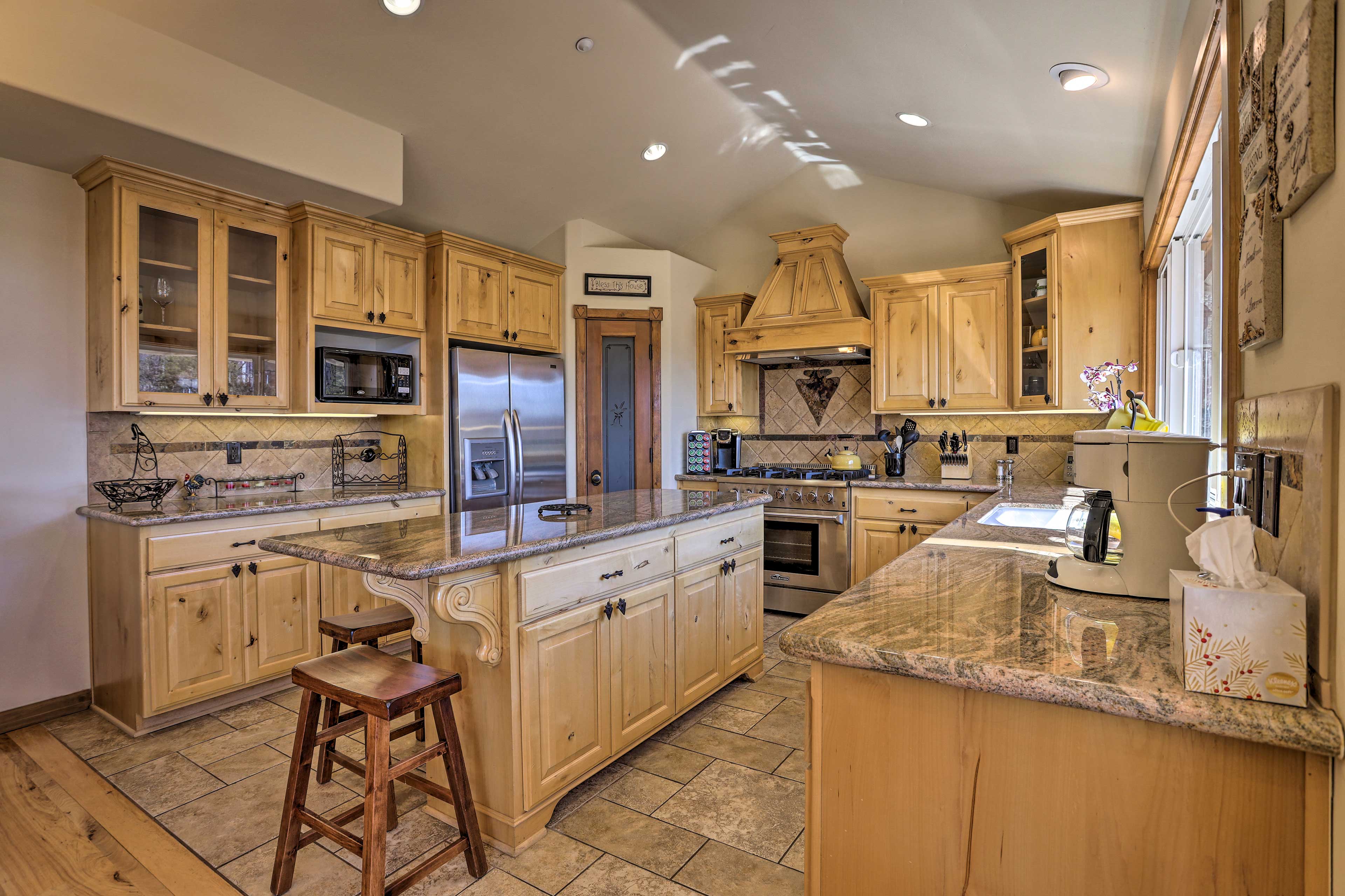 Kitchen | Fully Equipped | Stainless Steel Appliances