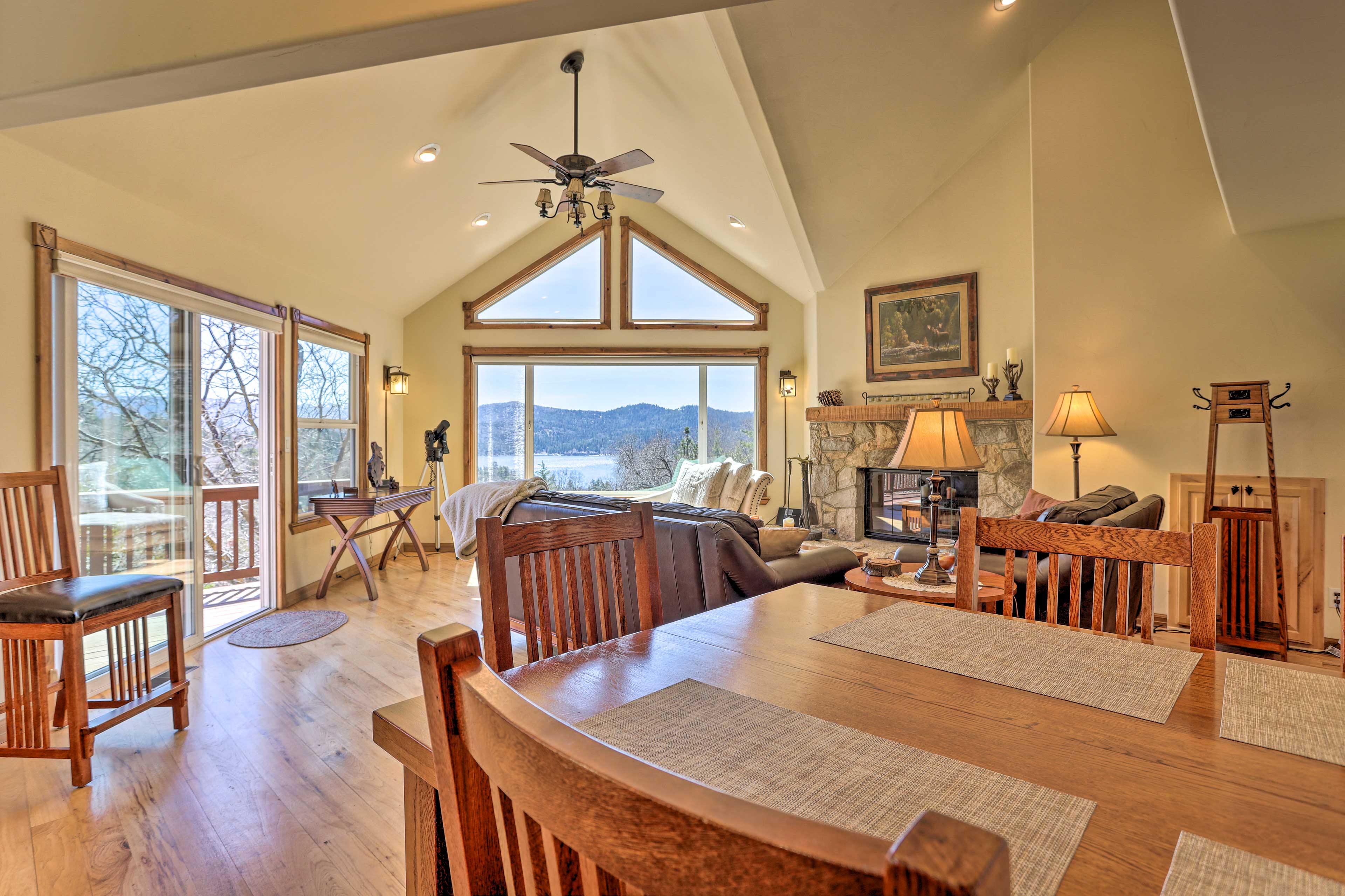 Lake Arrowhead Vacation Rental | 3BR | 3BA | Step-Free Access