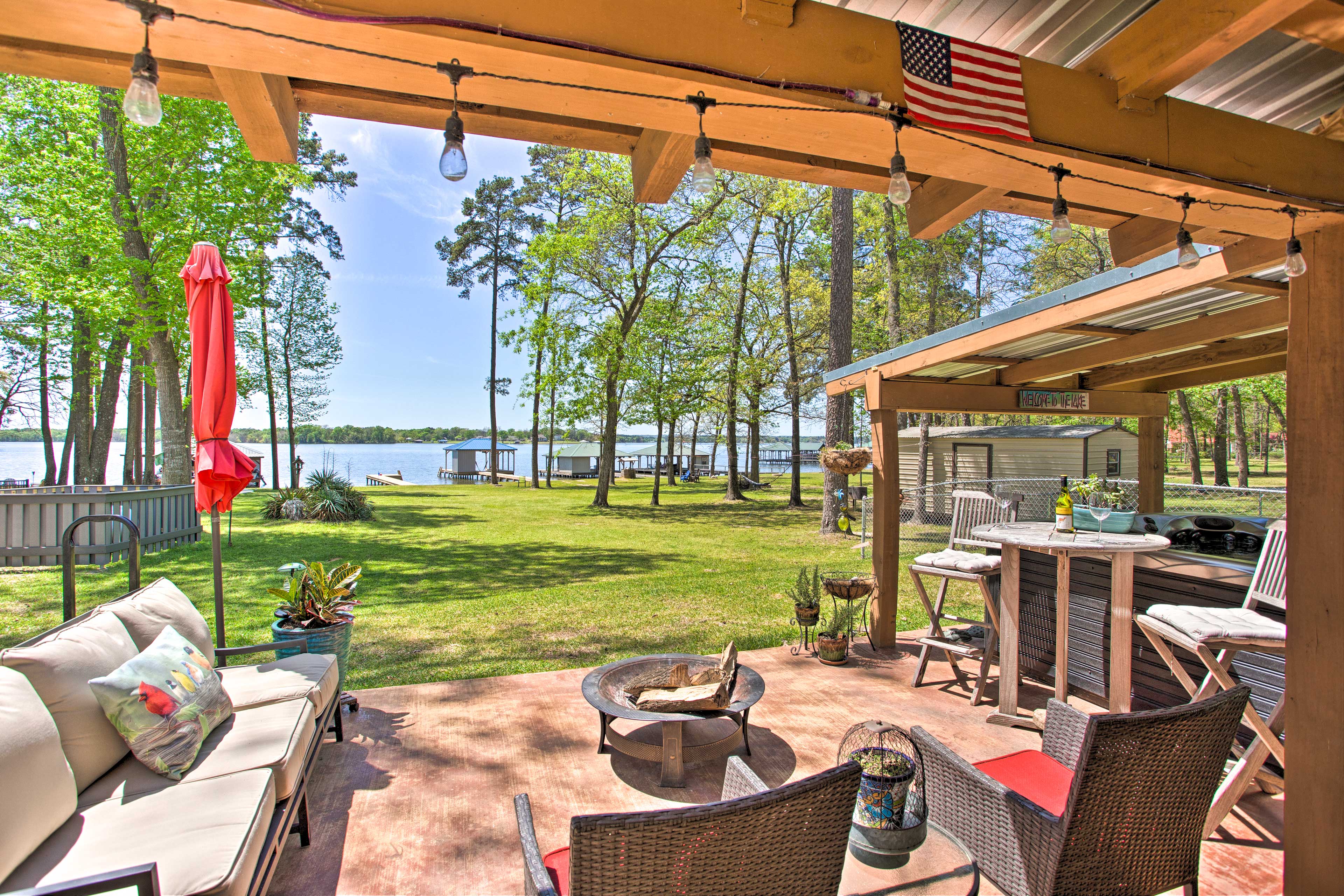 Covered Patio | Private Amenities