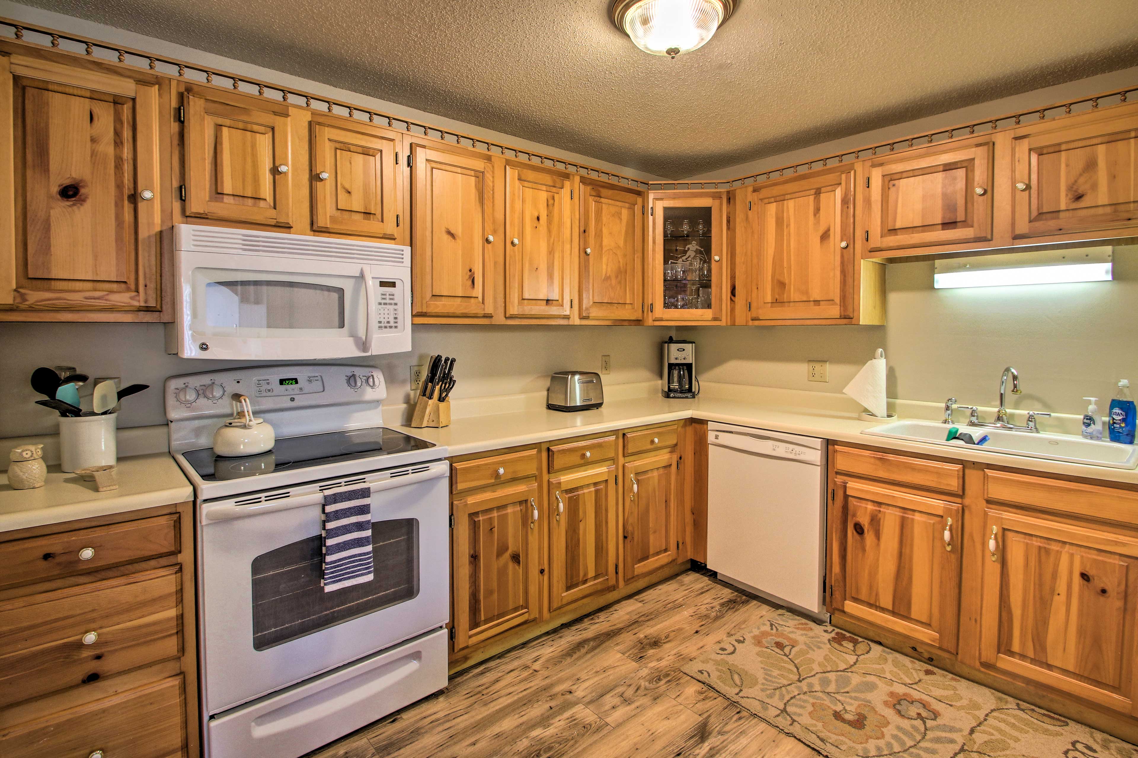 Fully Equipped Kitchen | 1st Floor | Cooking Basics