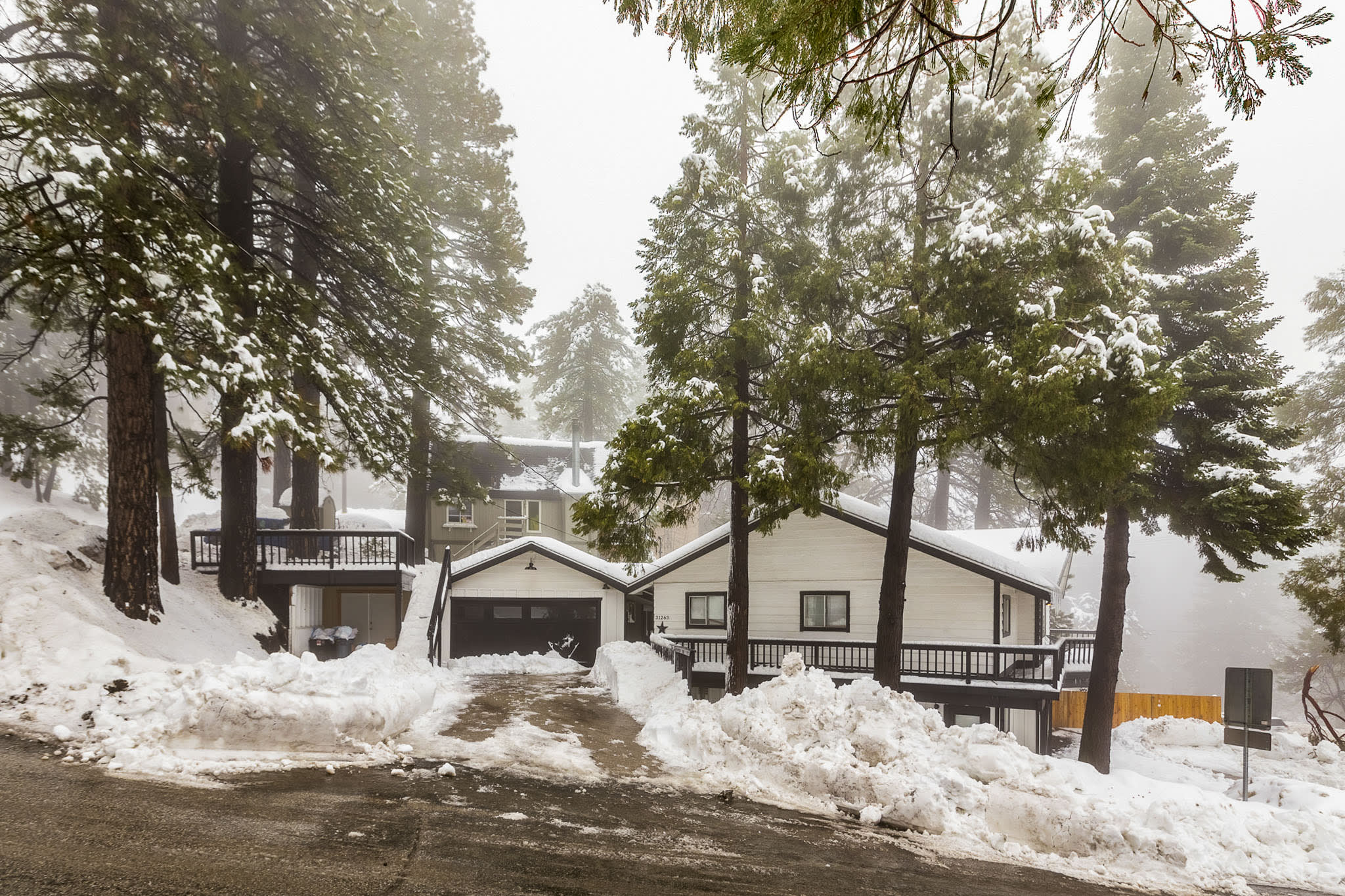 Cabin Exterior (Winter)