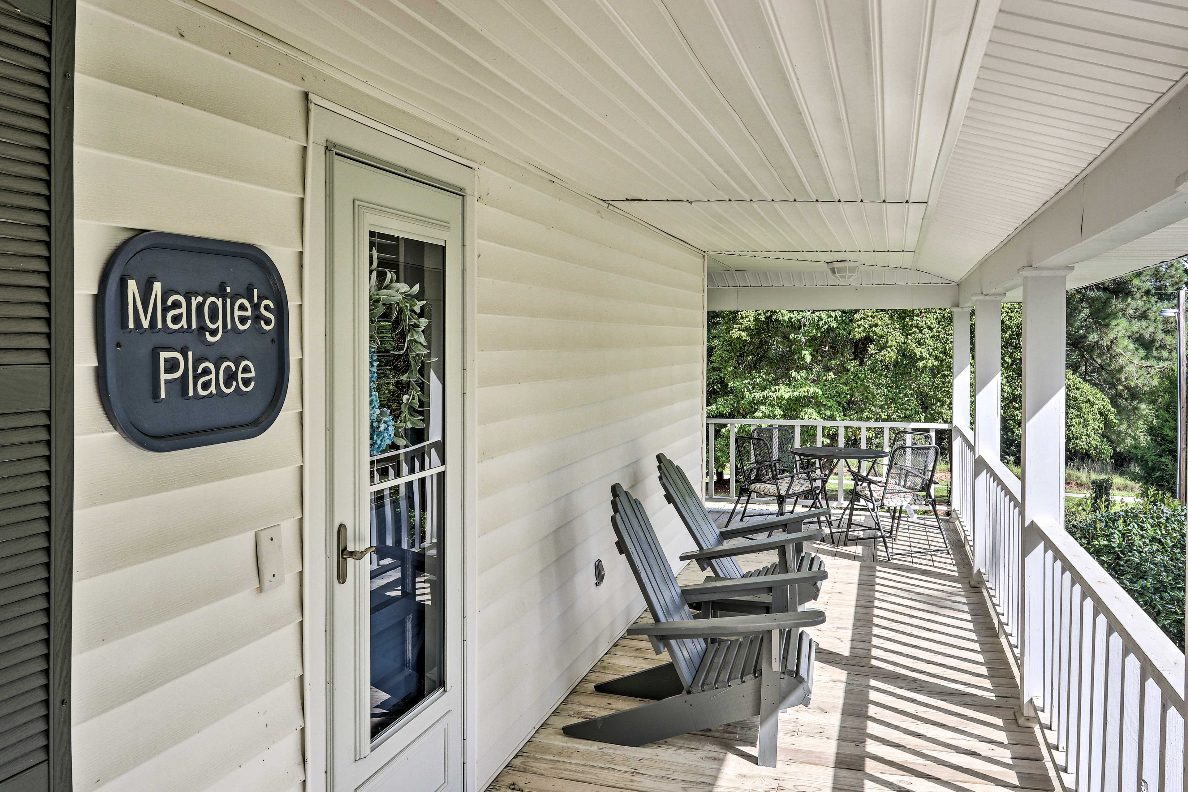 Private Deck | Margie's Place