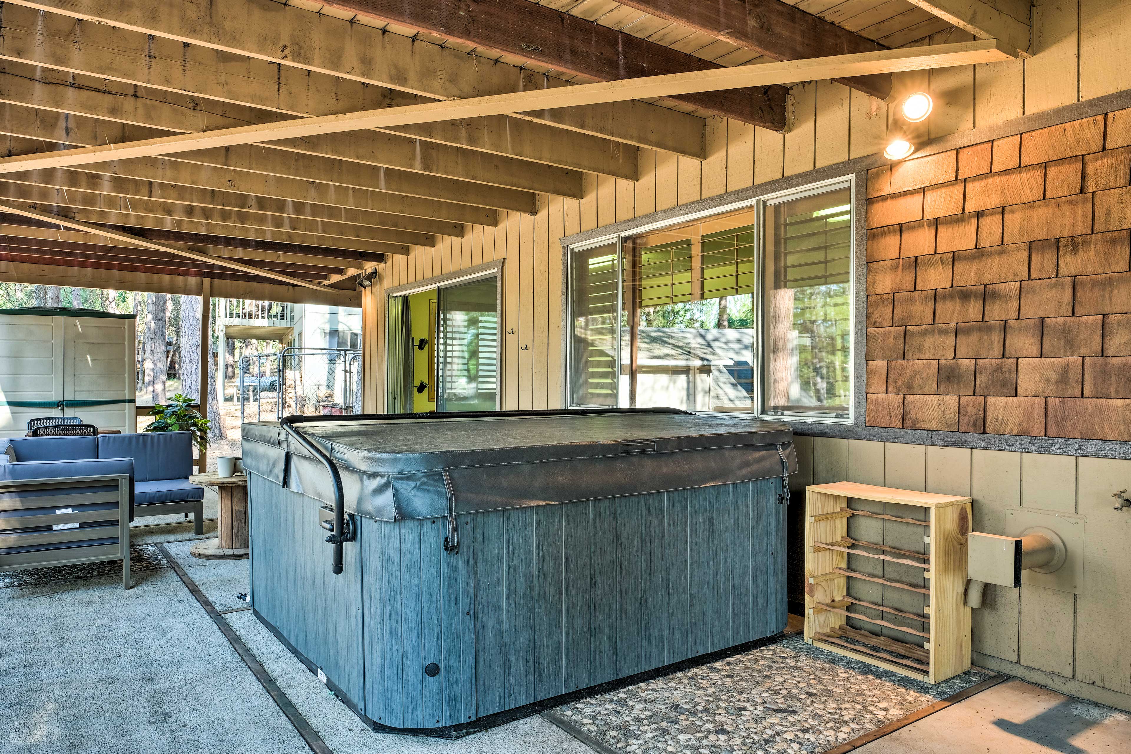 Lower Deck | Private Hot Tub