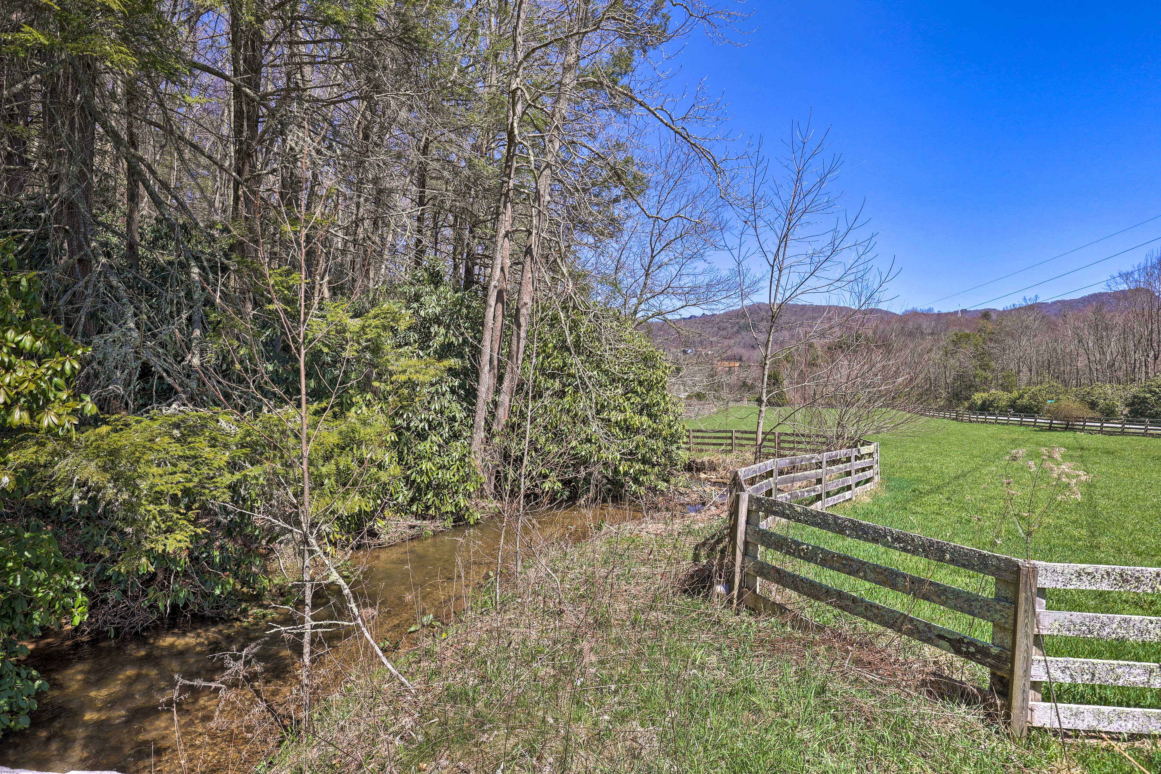 On-Site Stream & Pond