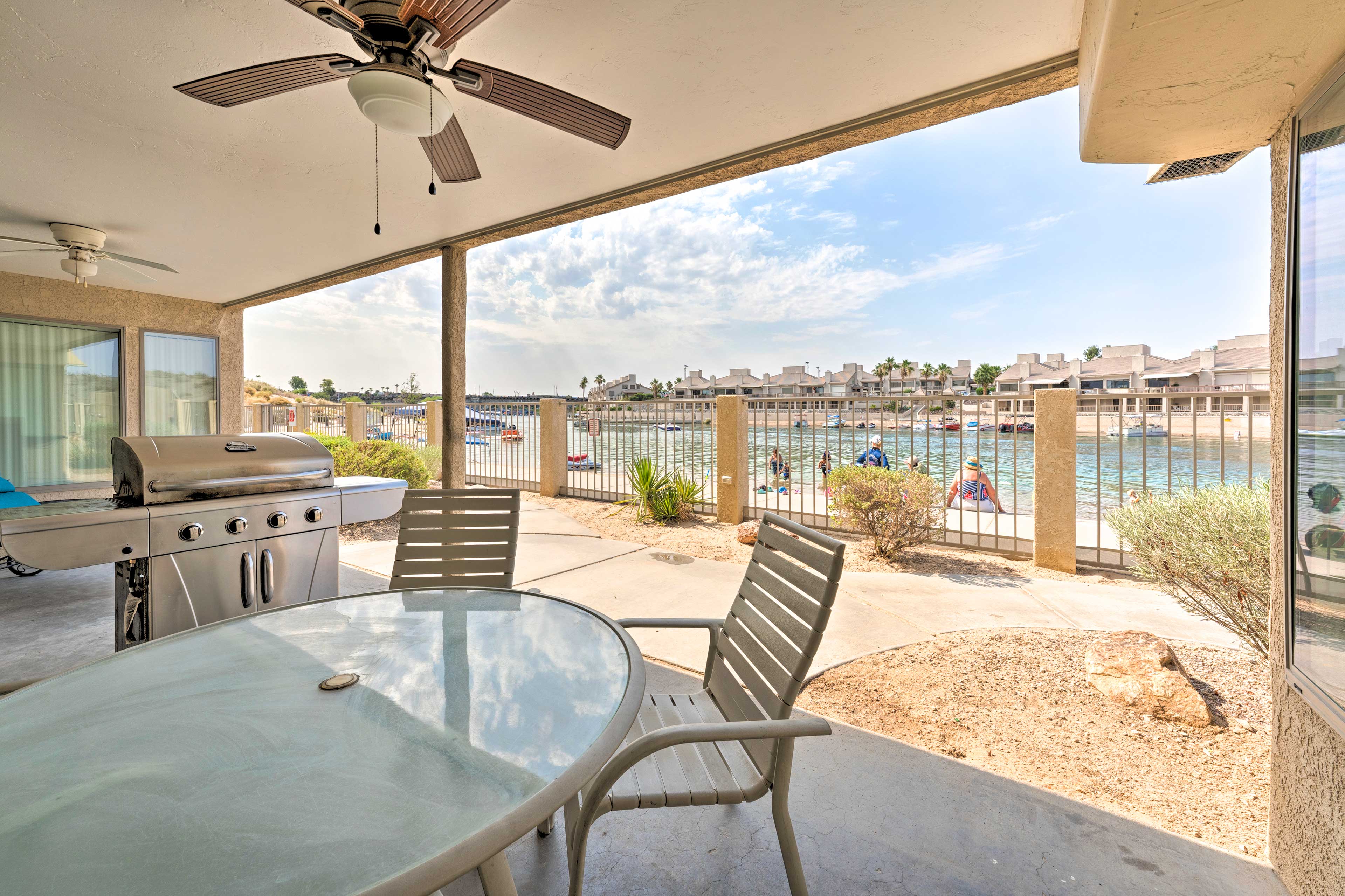 Private Patio | Gated Community | Waterfront