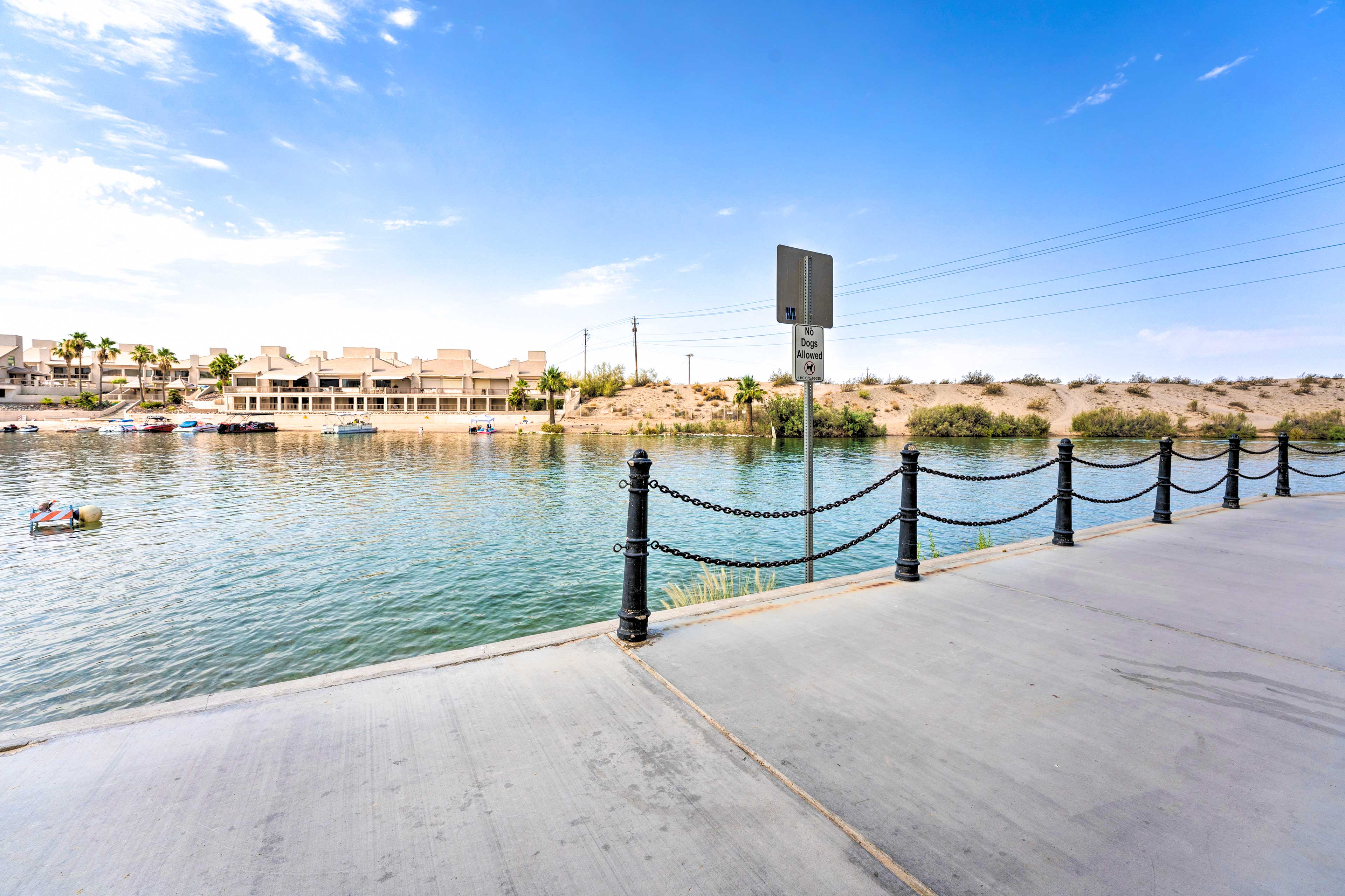 Waterfront View | Additional Parking Lot For Boats & Trailers