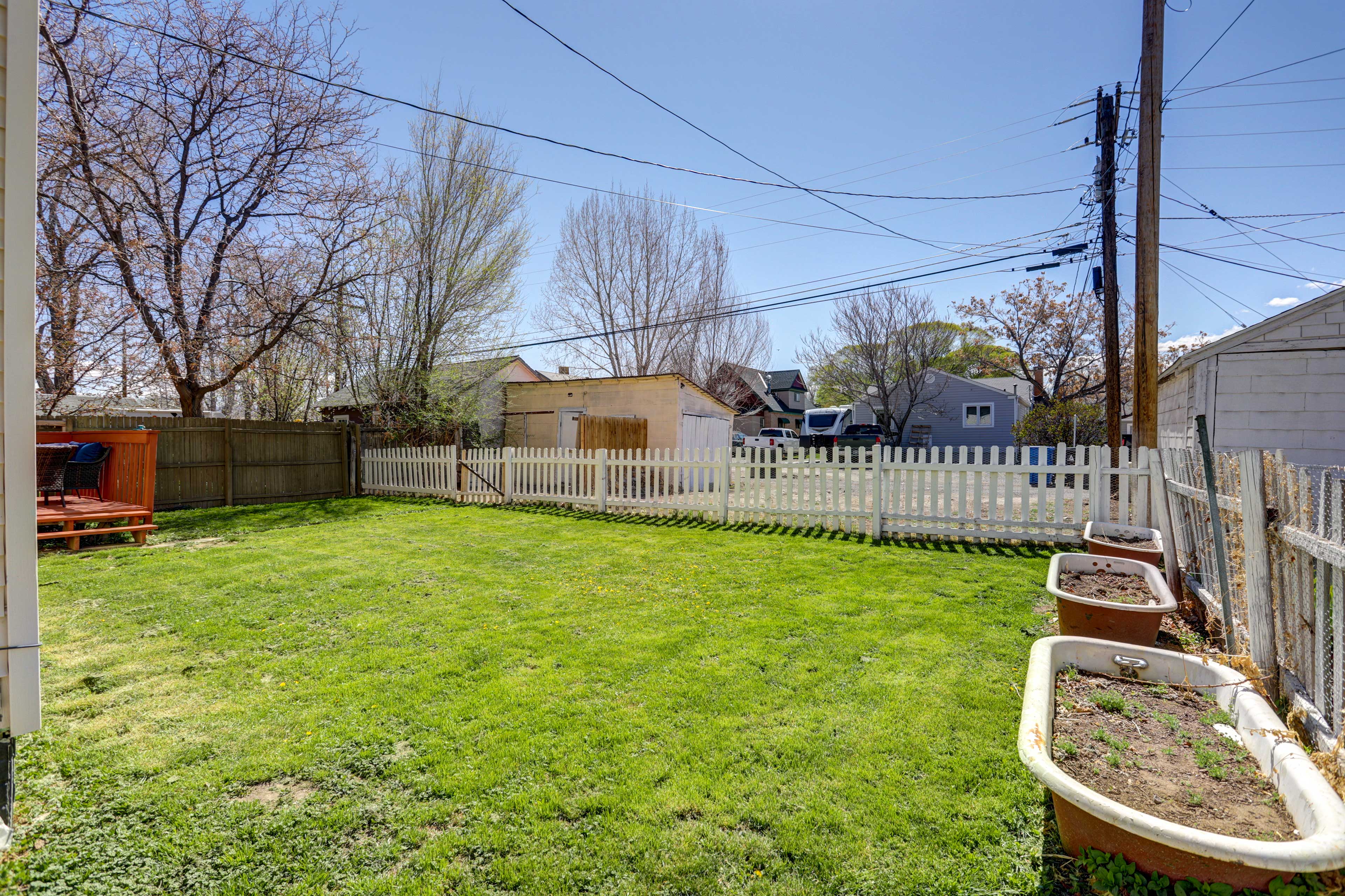 Fenced-In Yard