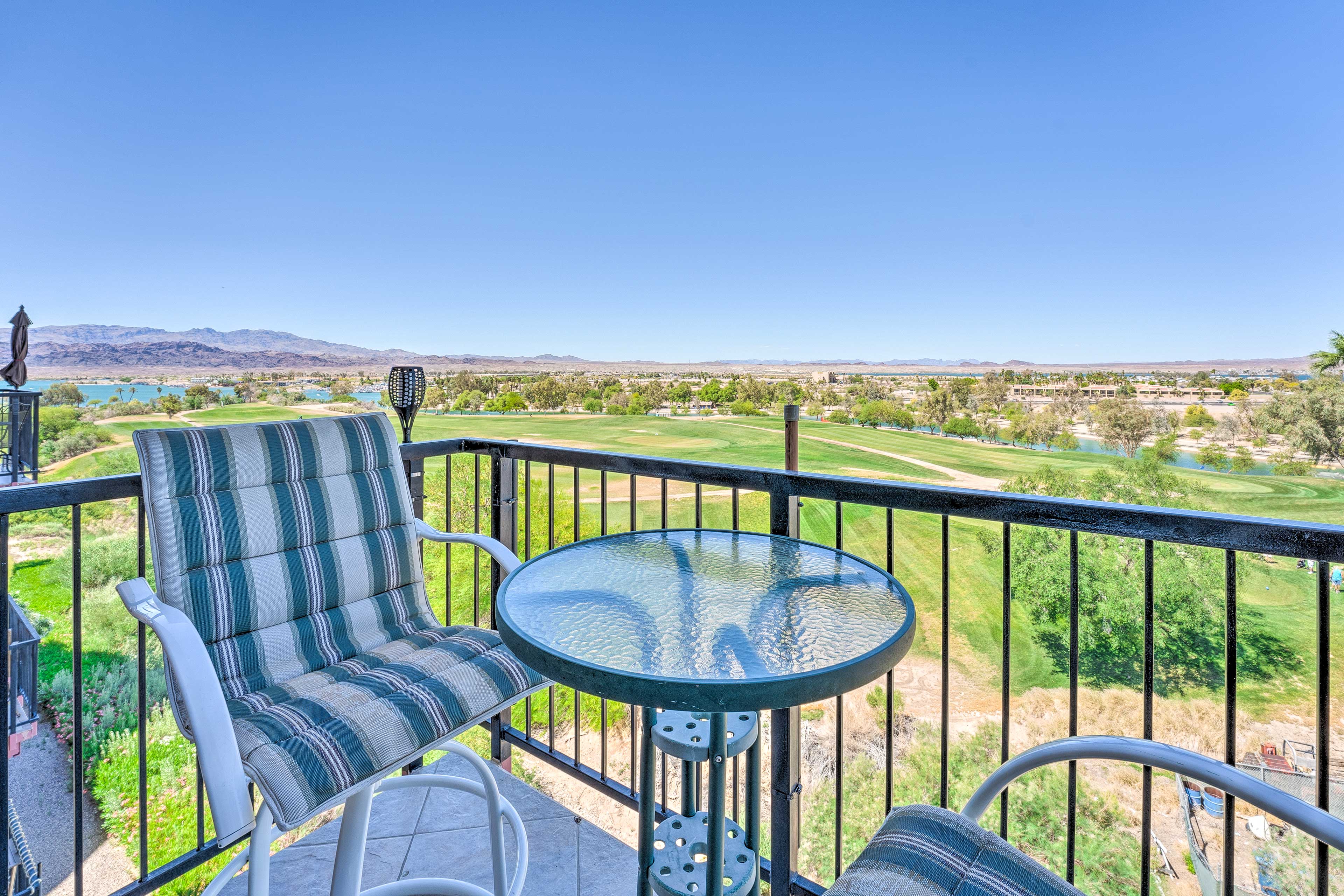 Private Balcony | On-Site Golf Course