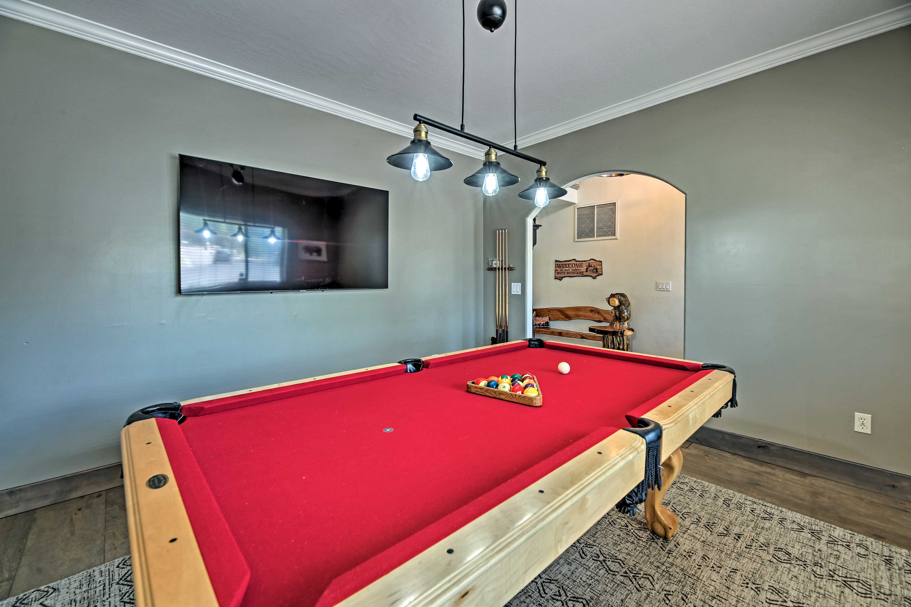 Pool Table Room | Flat-Screen TV