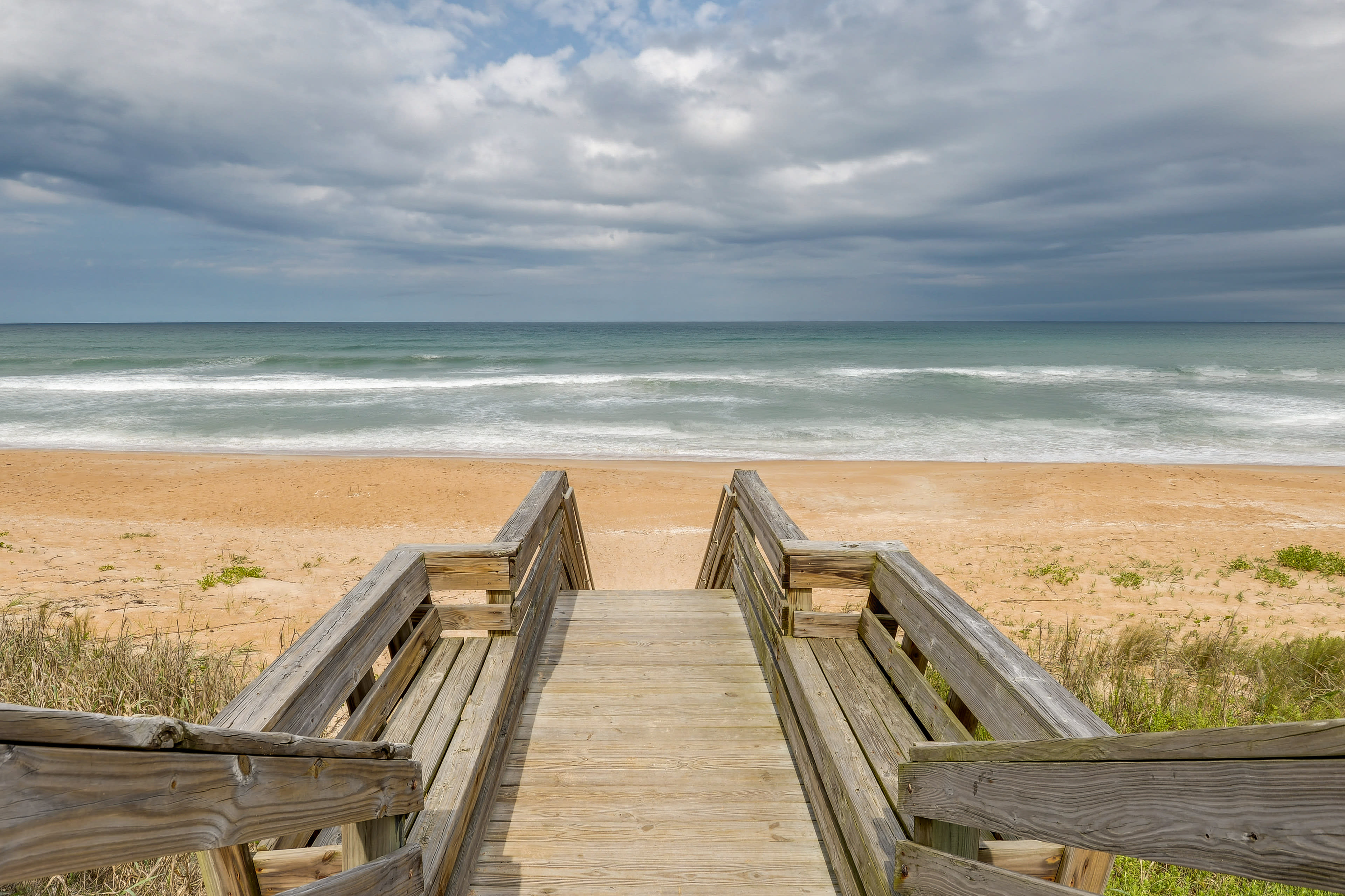 Beach Access | Across the Street | Beach Chairs, Towels & Umbrella Provided