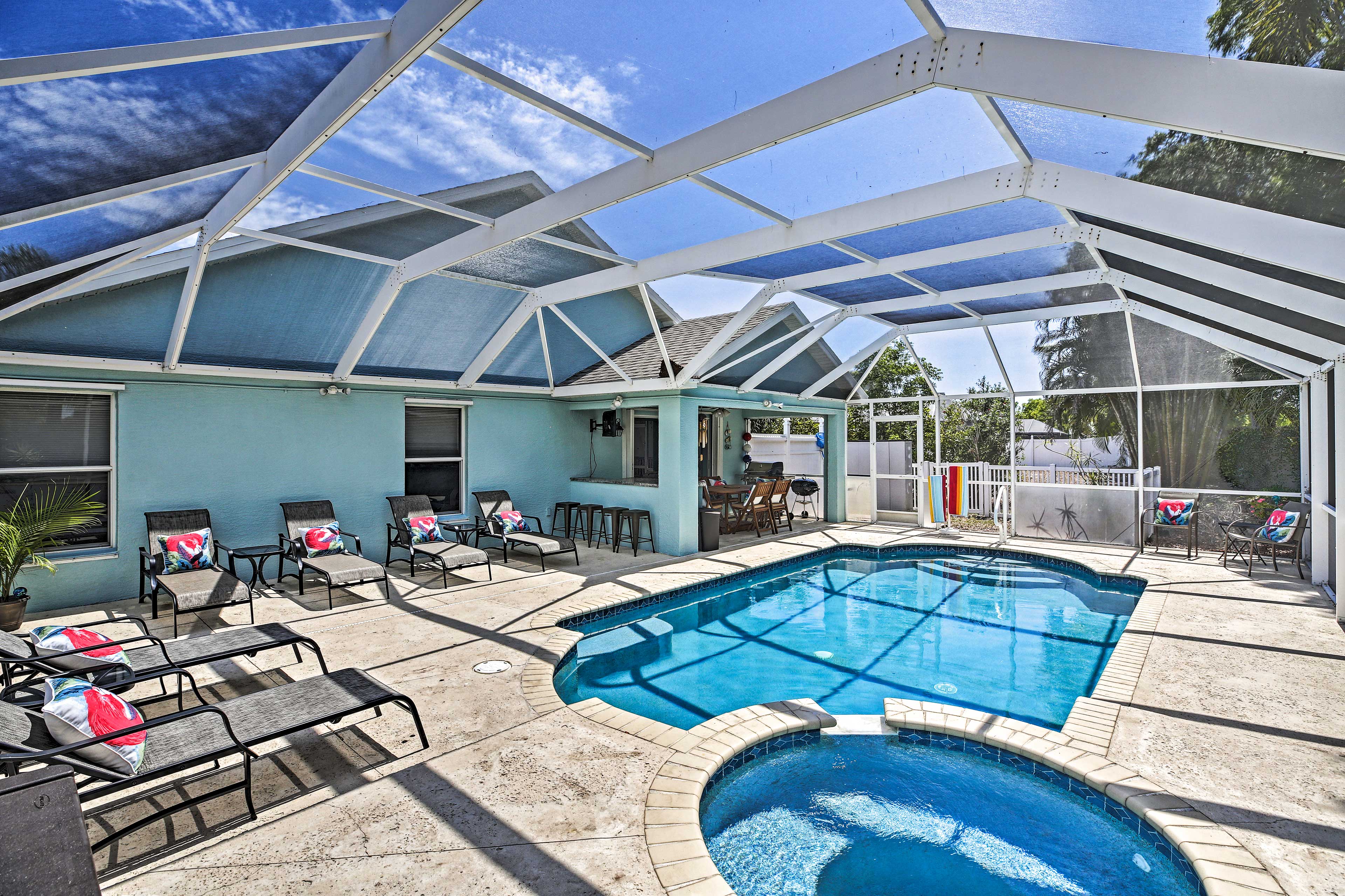 Fort Myers Vacation Rental Home | 3BR | 2BA | 1,960 Sq Ft | Step-Free Access