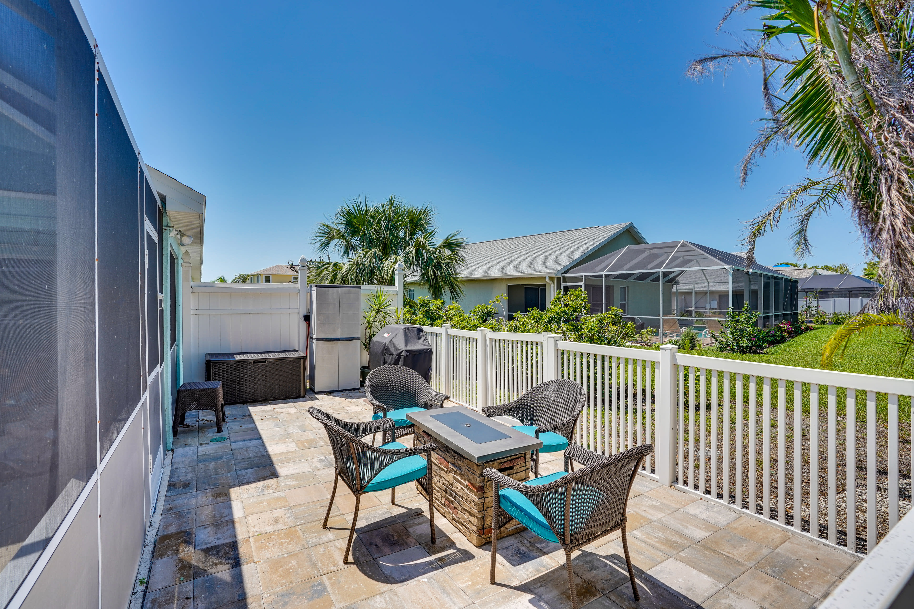 Private Patio | Gas Grill | Access to Lanai